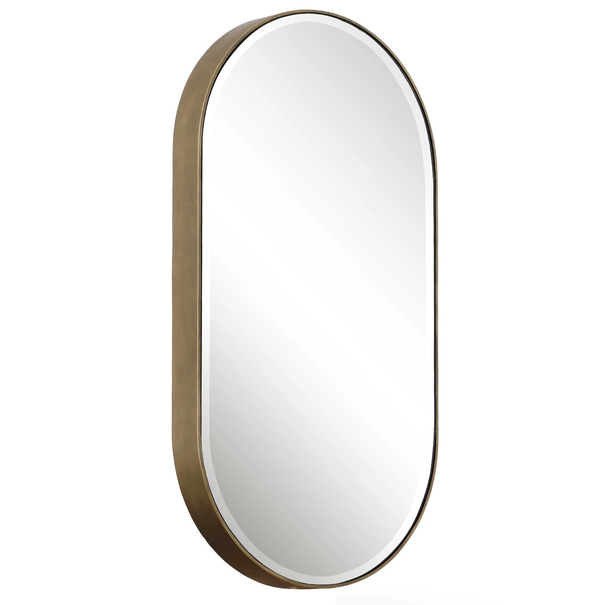 Lago Oval Gold Mirror - Image 5
