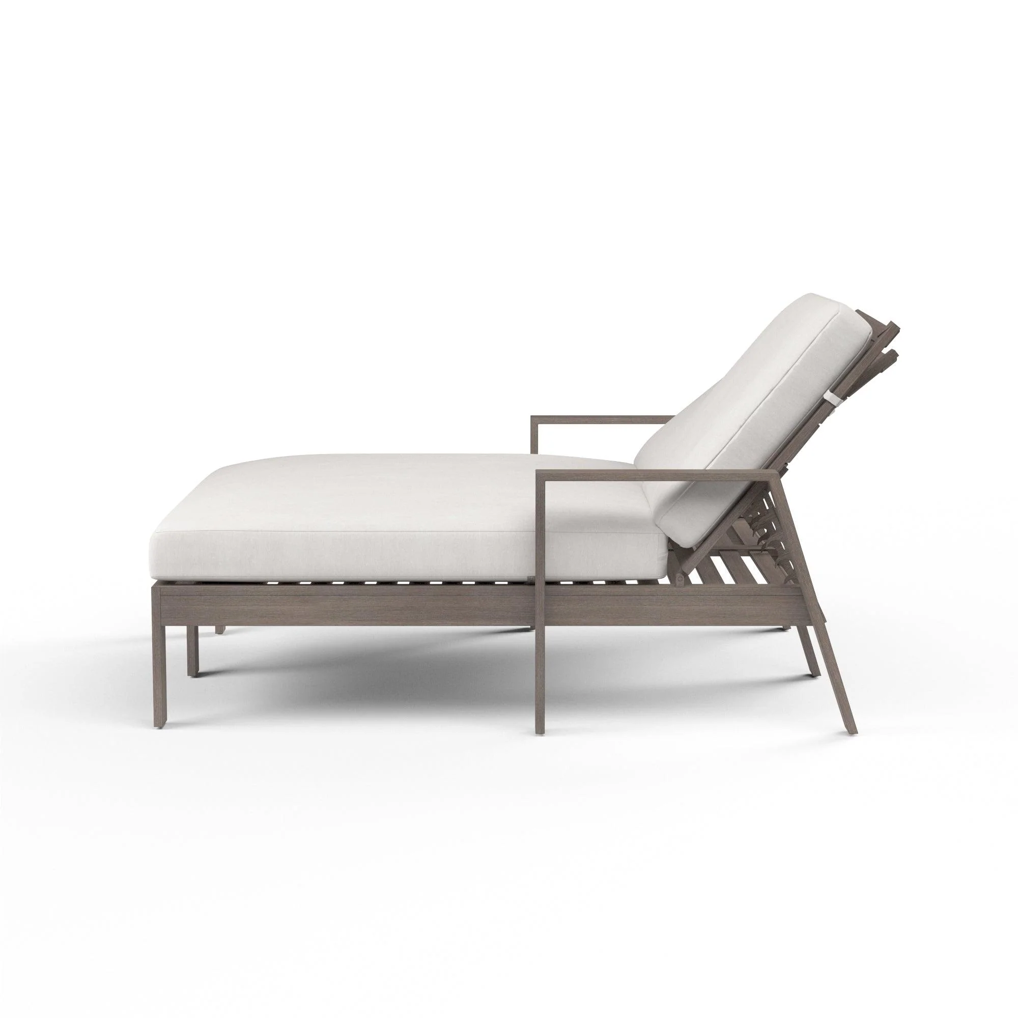 Laguna Double Chaise Lounge in Canvas Flax, No Welt - Image 4