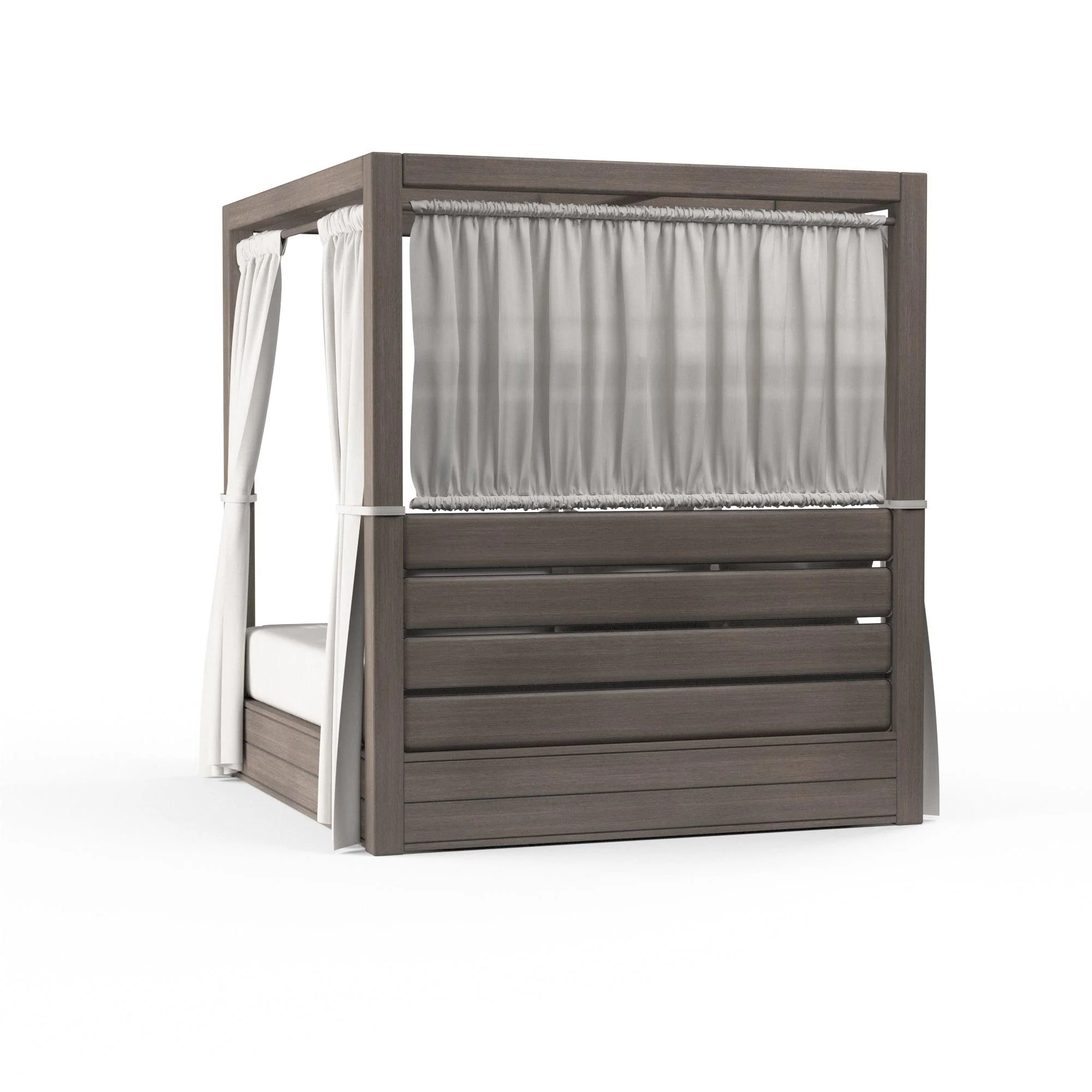Laguna Resort King Daybed in Canvas Flax, No Welt - Image 4