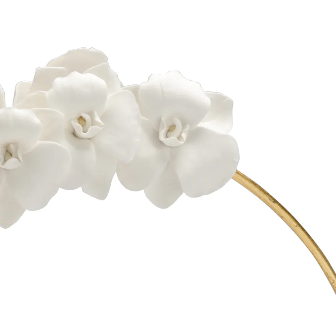 Large Orchid On Stand - Image 3