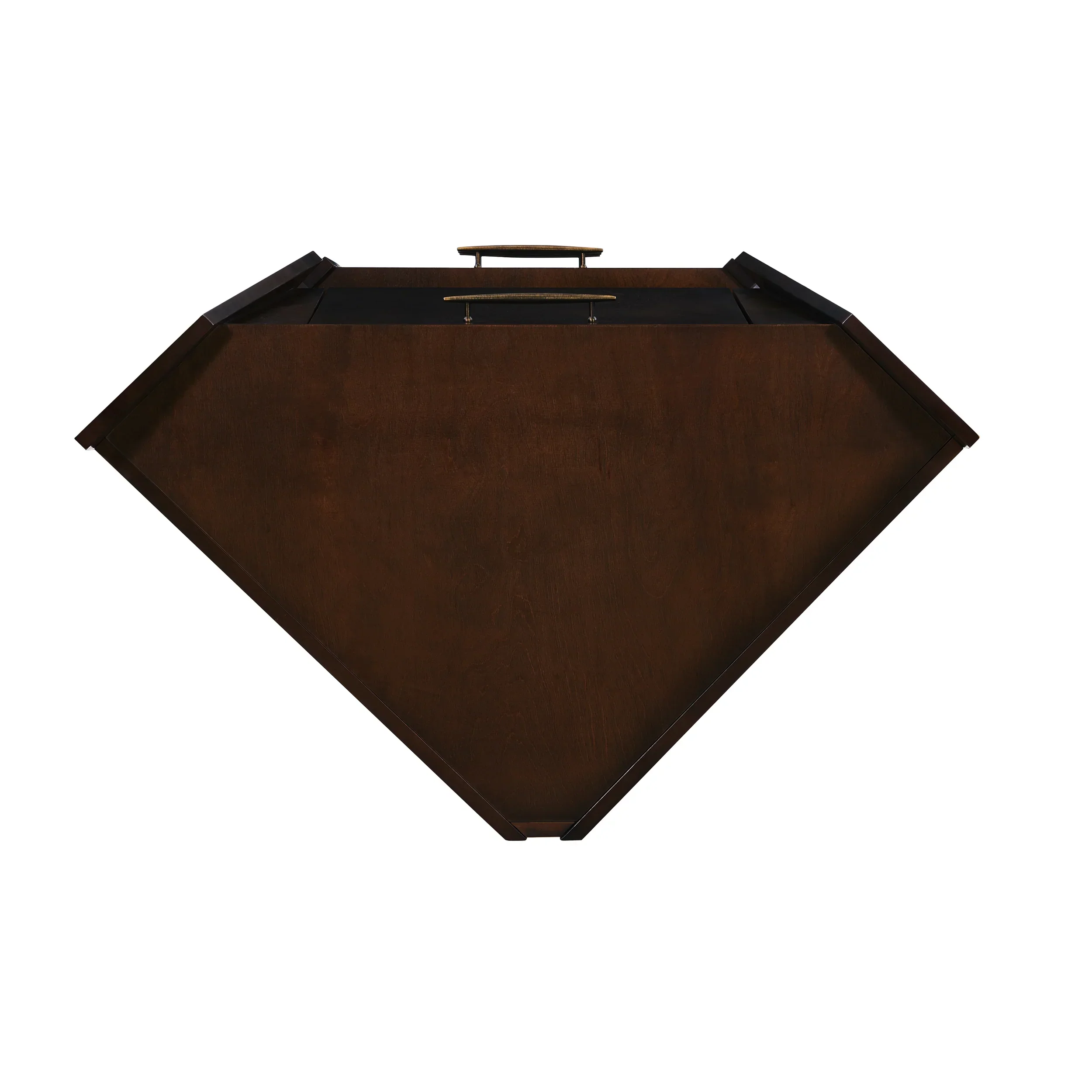 Larson Corner Bar Cabinet - Dark Tobacco - Image 7
