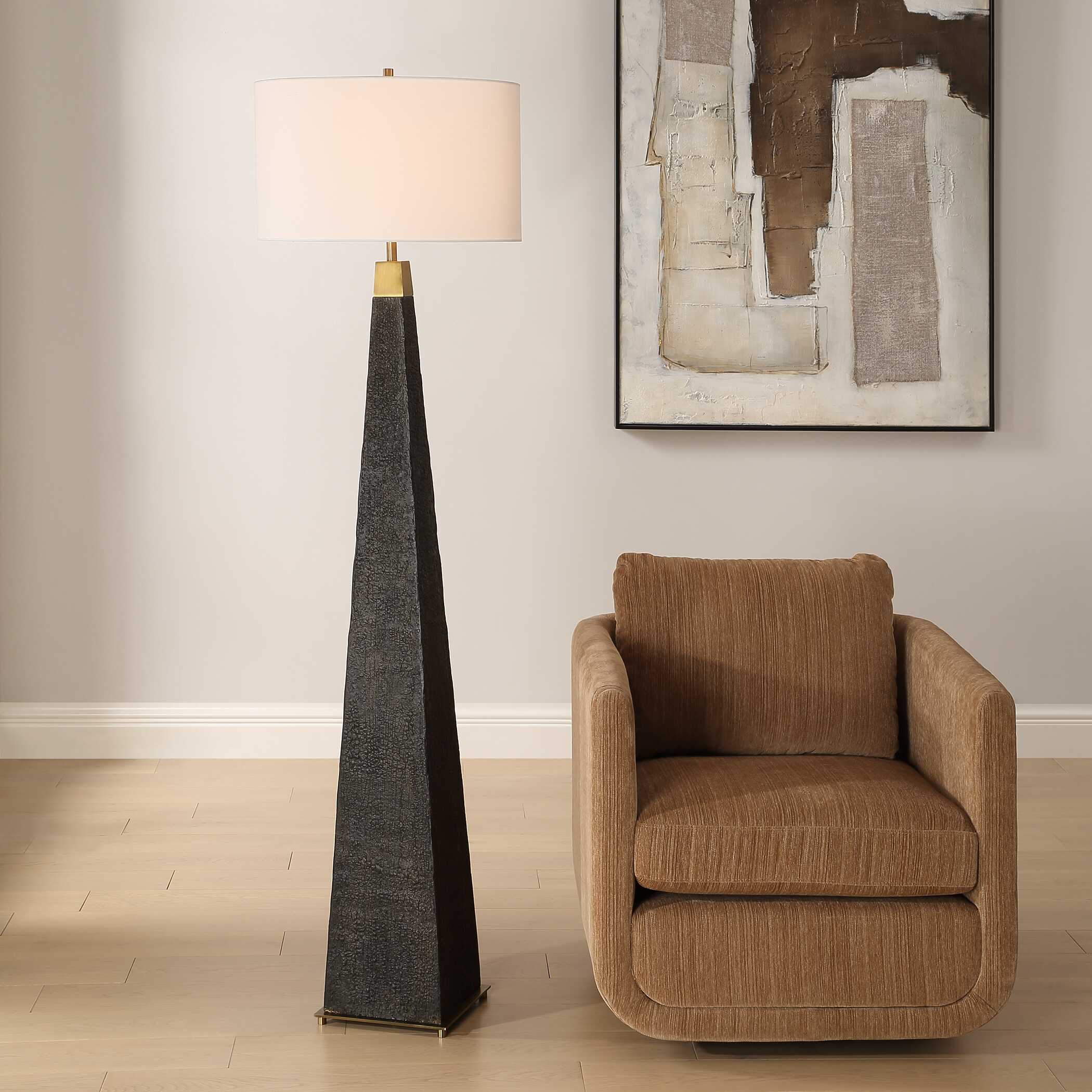 Lathey Tapered Floor Lamp - Image 2