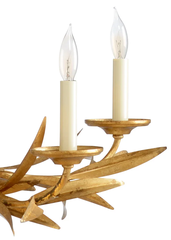 Laurel Sunburst Chandelier - Image 3