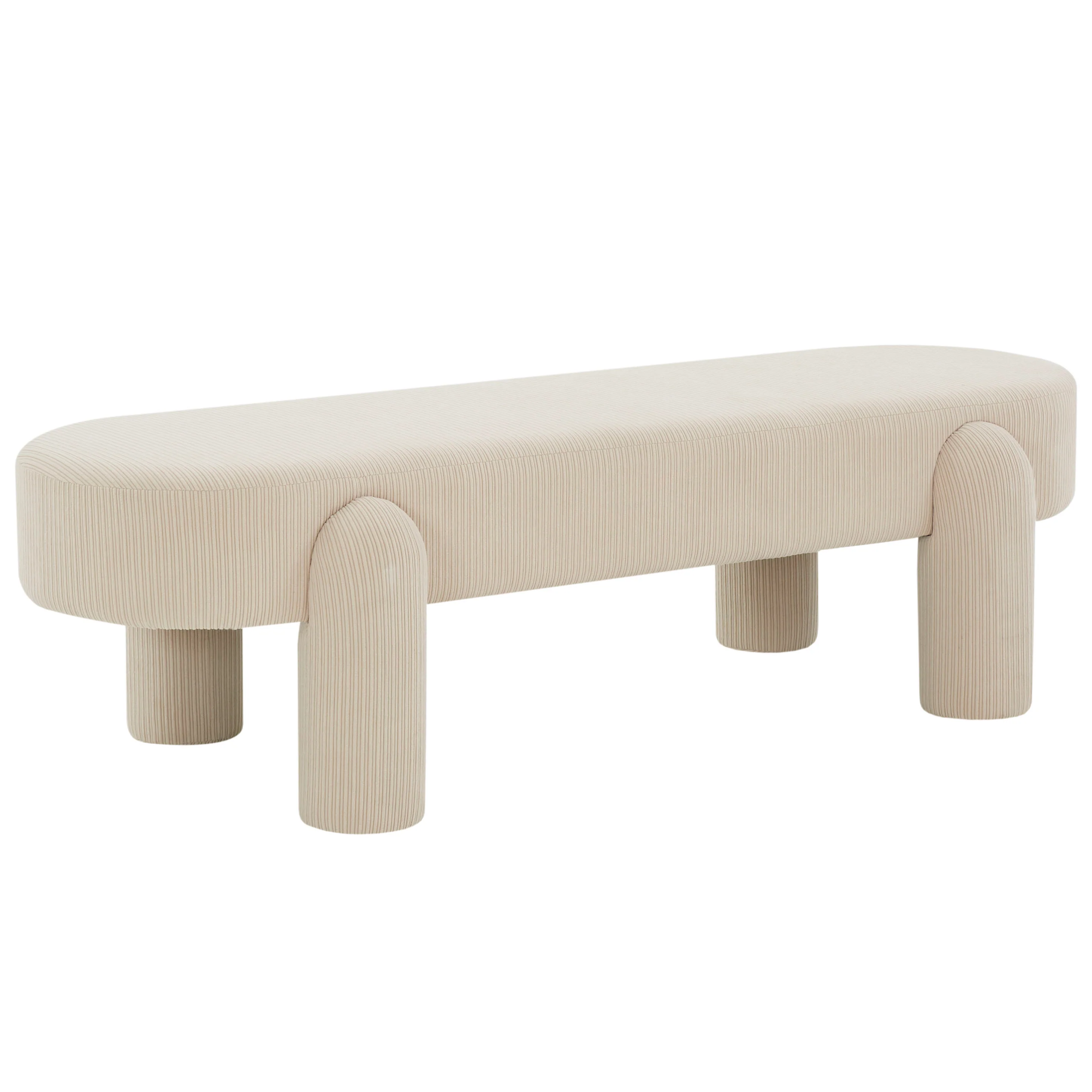 Laurence Corduroy Bench - Image 3