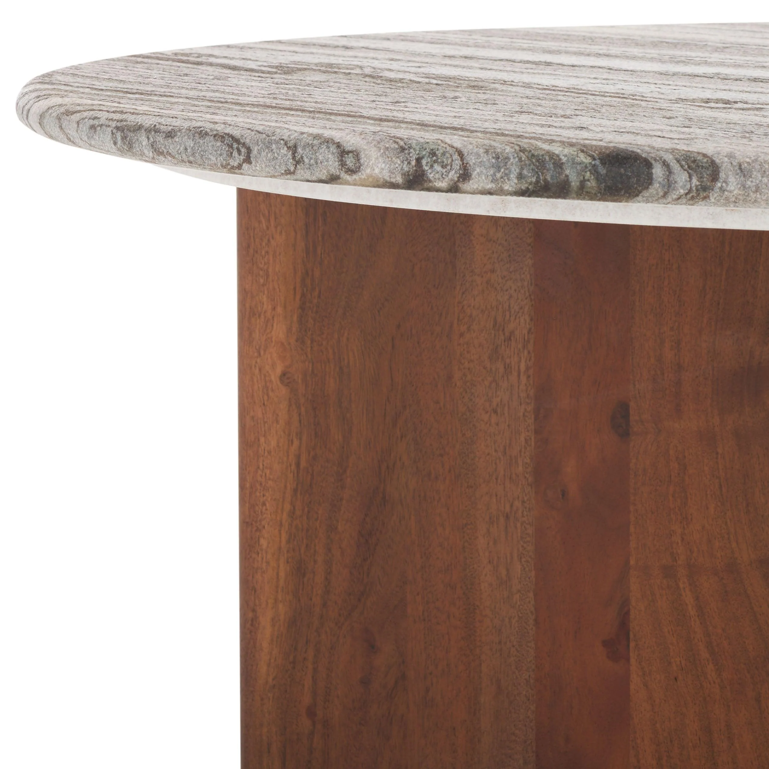 Lauresse Round Marble Top Coffee Table - Image 15