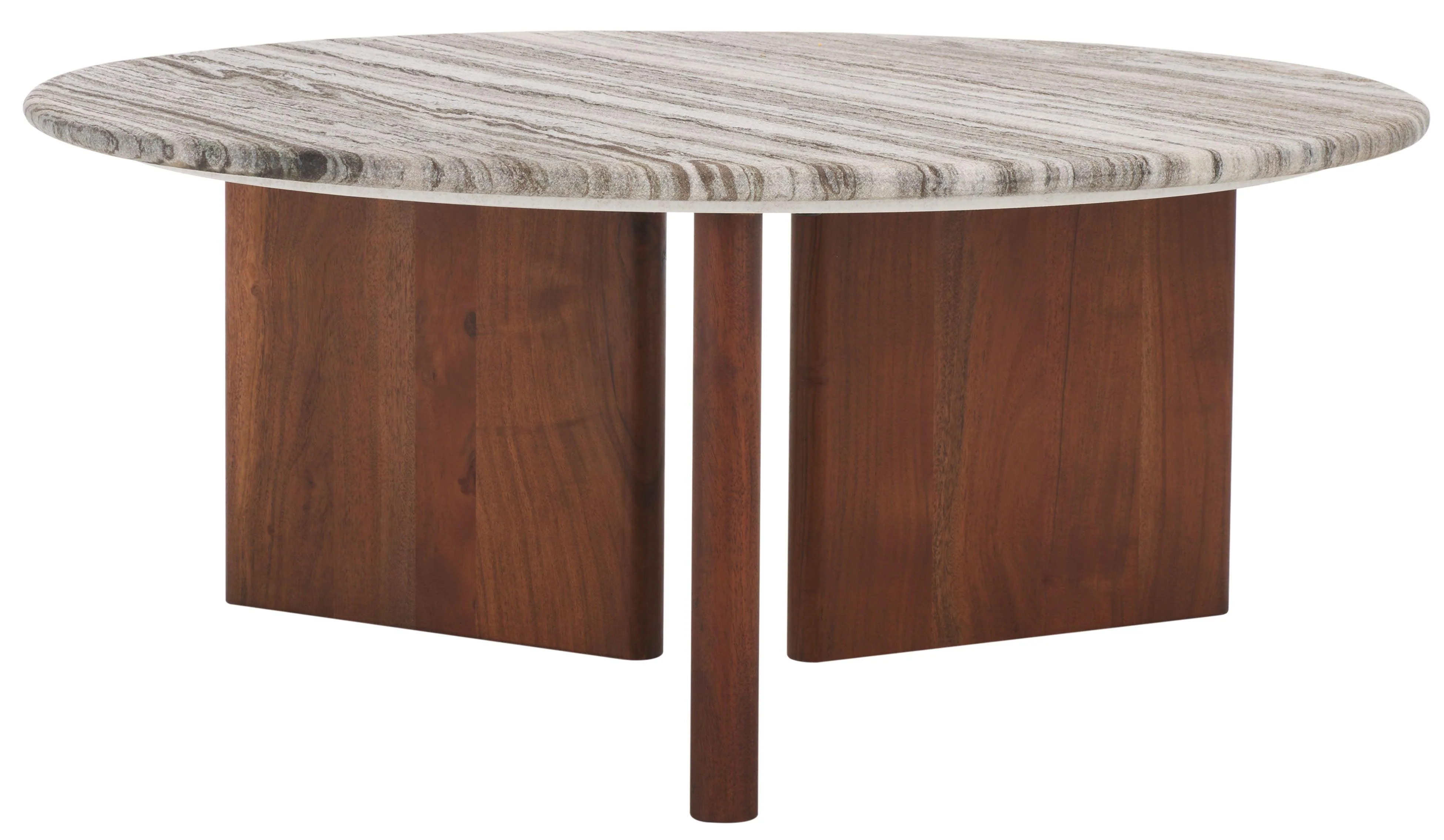 Lauresse Round Marble Top Coffee Table - Image 16