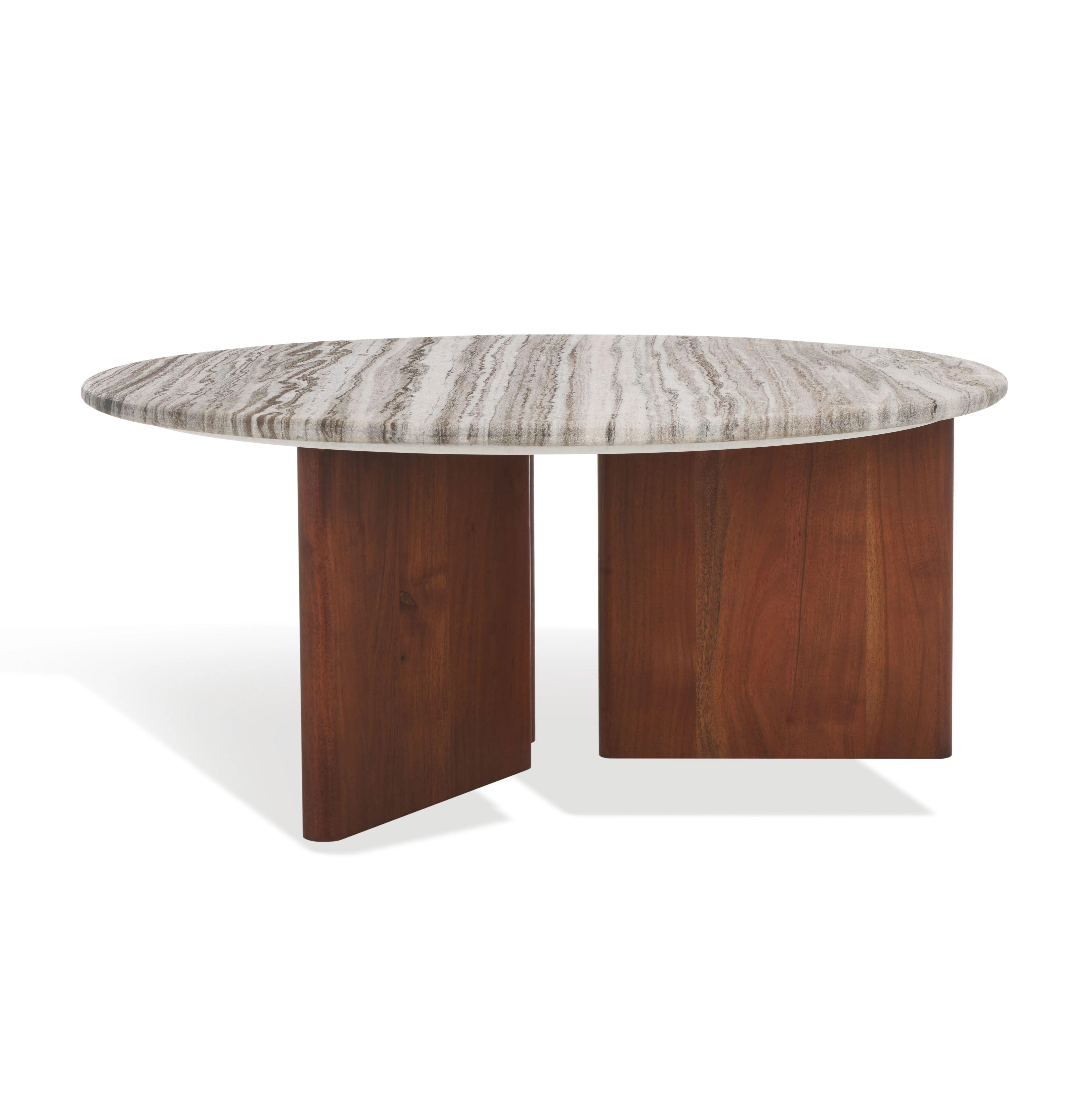 Lauresse Round Marble Top Coffee Table - Image 18