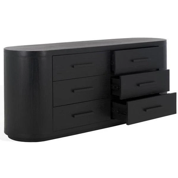 Lauryn Wood Oval Dresser - Image 11