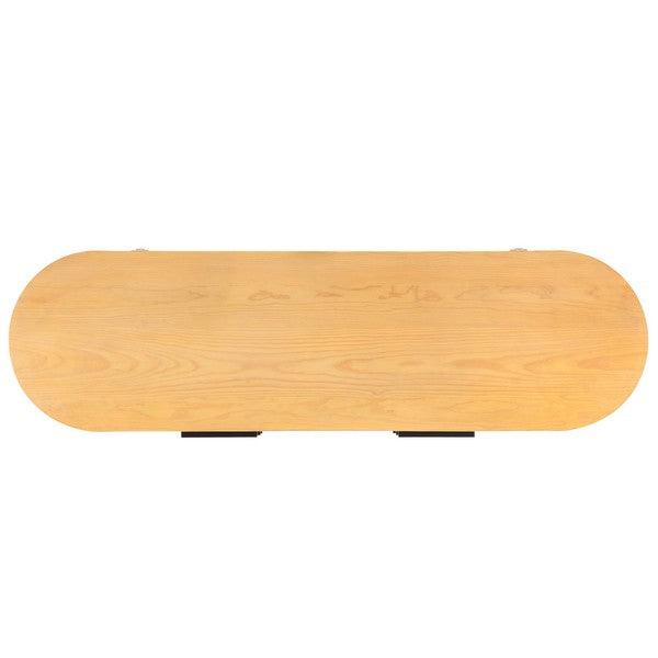 Lauryn Wood Oval Dresser - Image 9