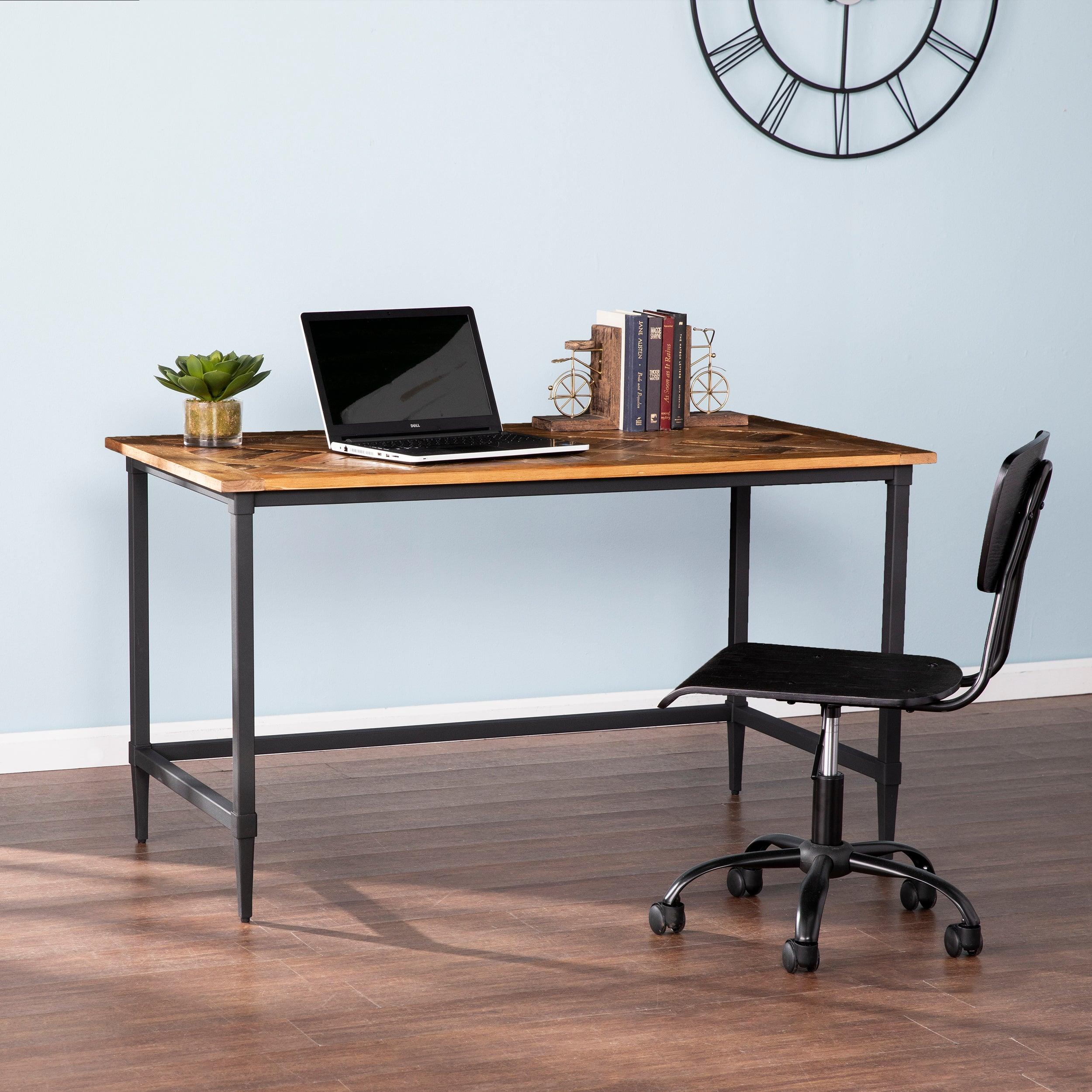 Lawrenny Reclaimed Wood Desk - Image 2
