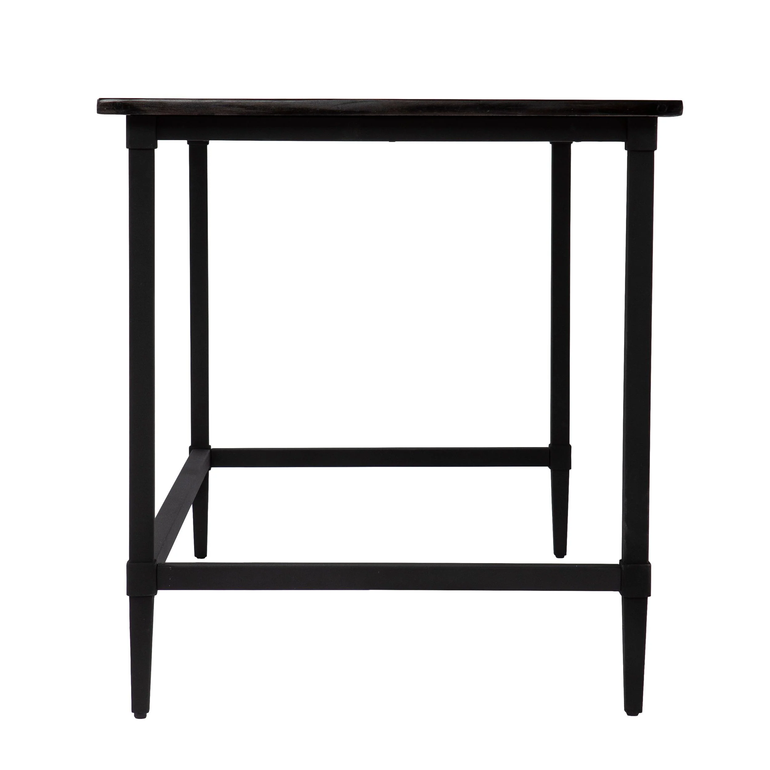Lawrenny Reclaimed Wood Desk - Black - Image 5