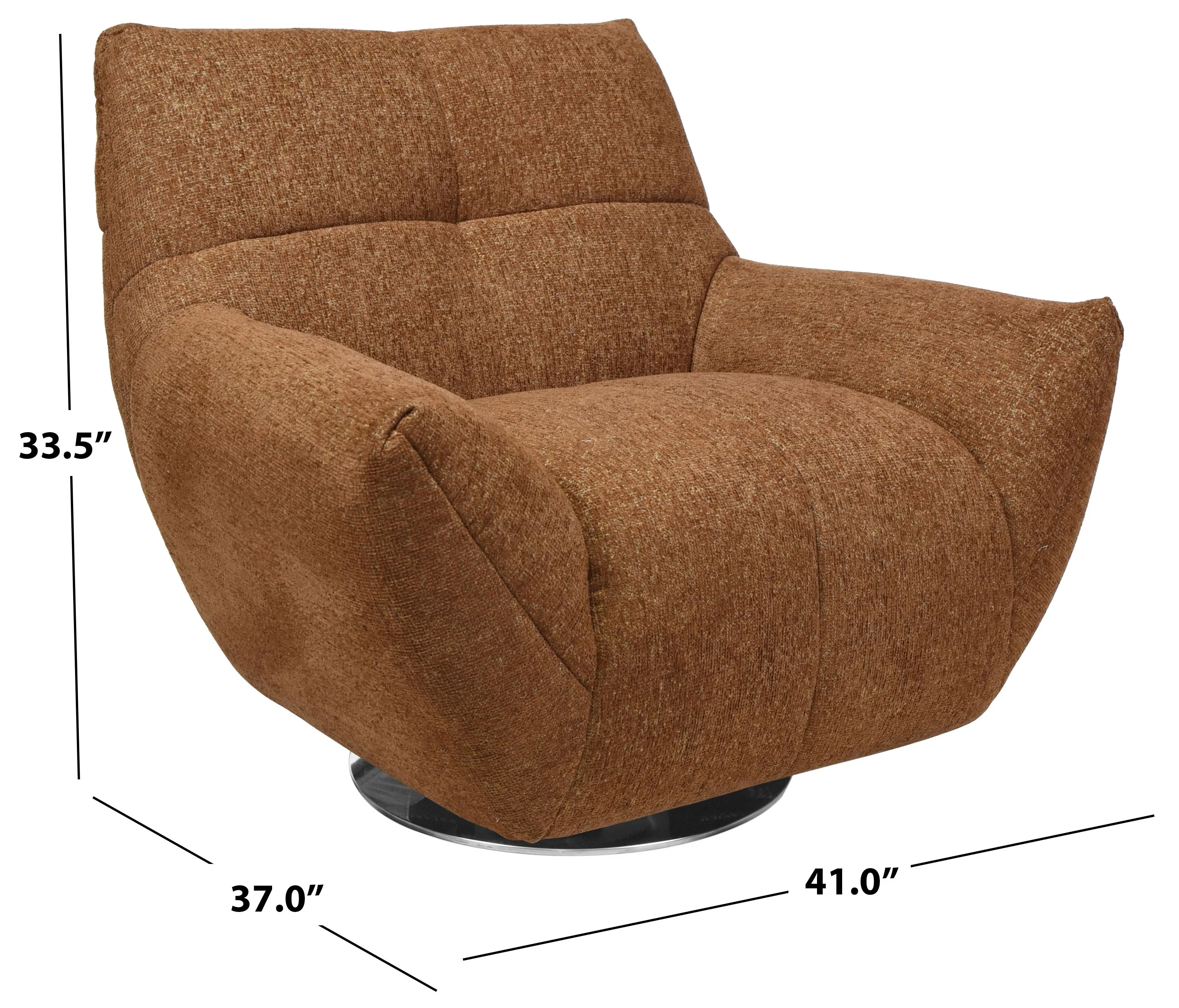 Layletta Swivel Chair - Image 5