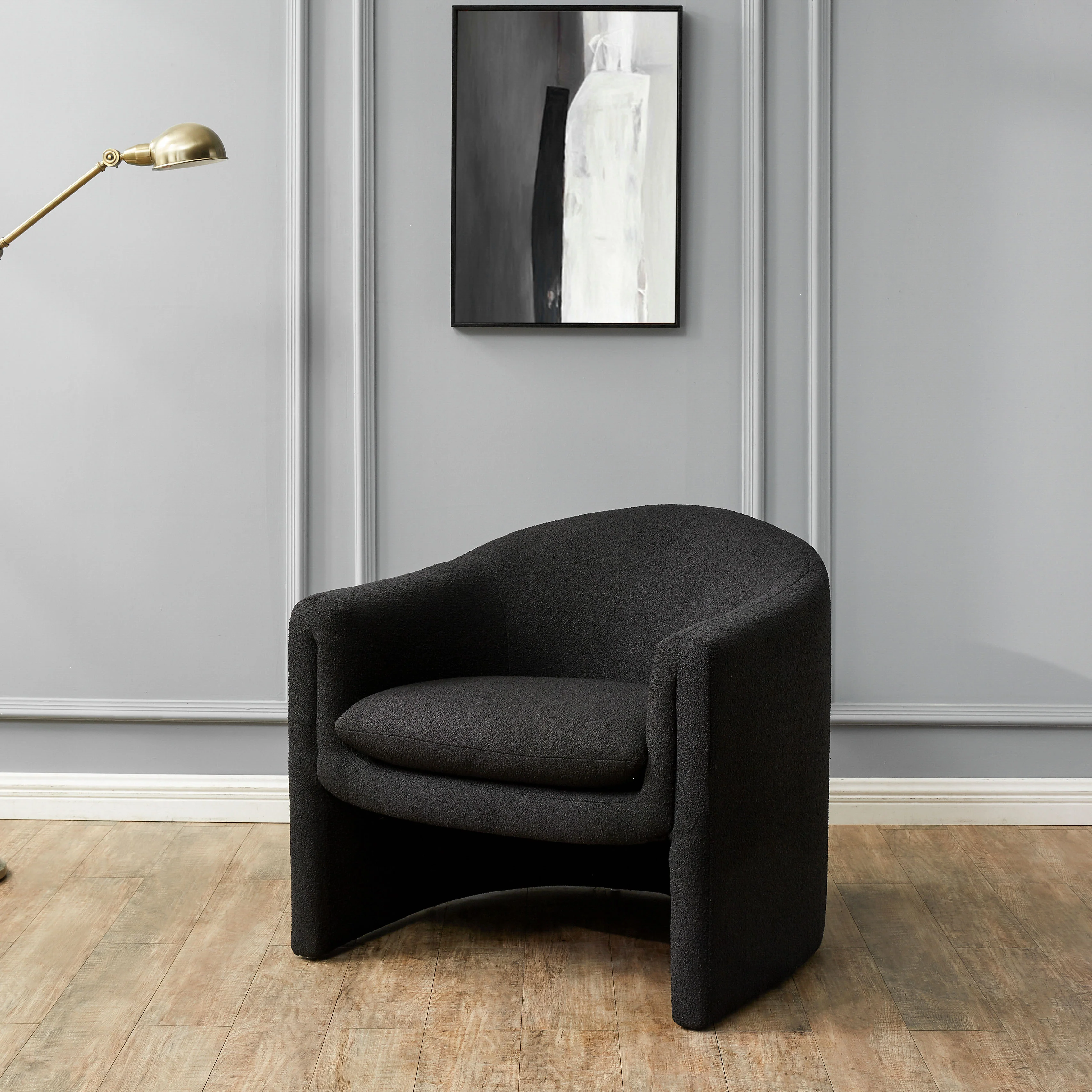 Laylette Boucle Accent Chair - Image 18