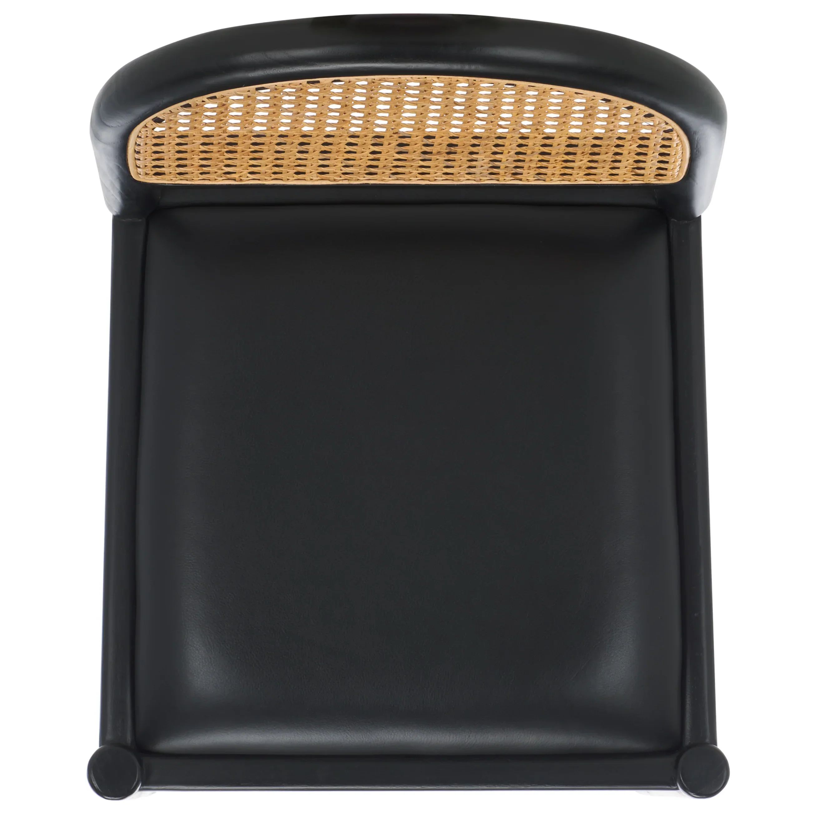Laylie Rattan And Leather Counter Stool - Image 48