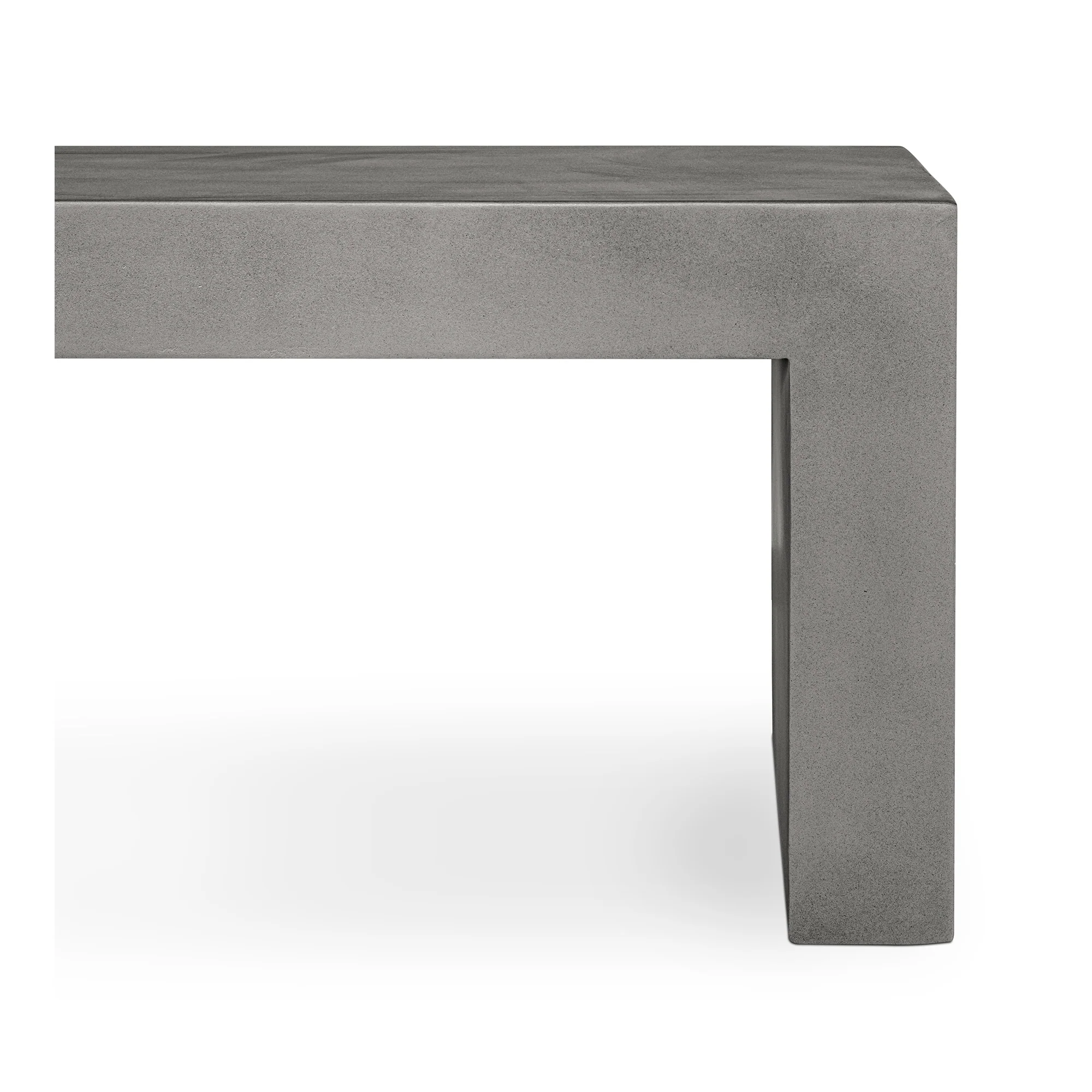 Lazarus Outdoor Bench Grey - Image 5