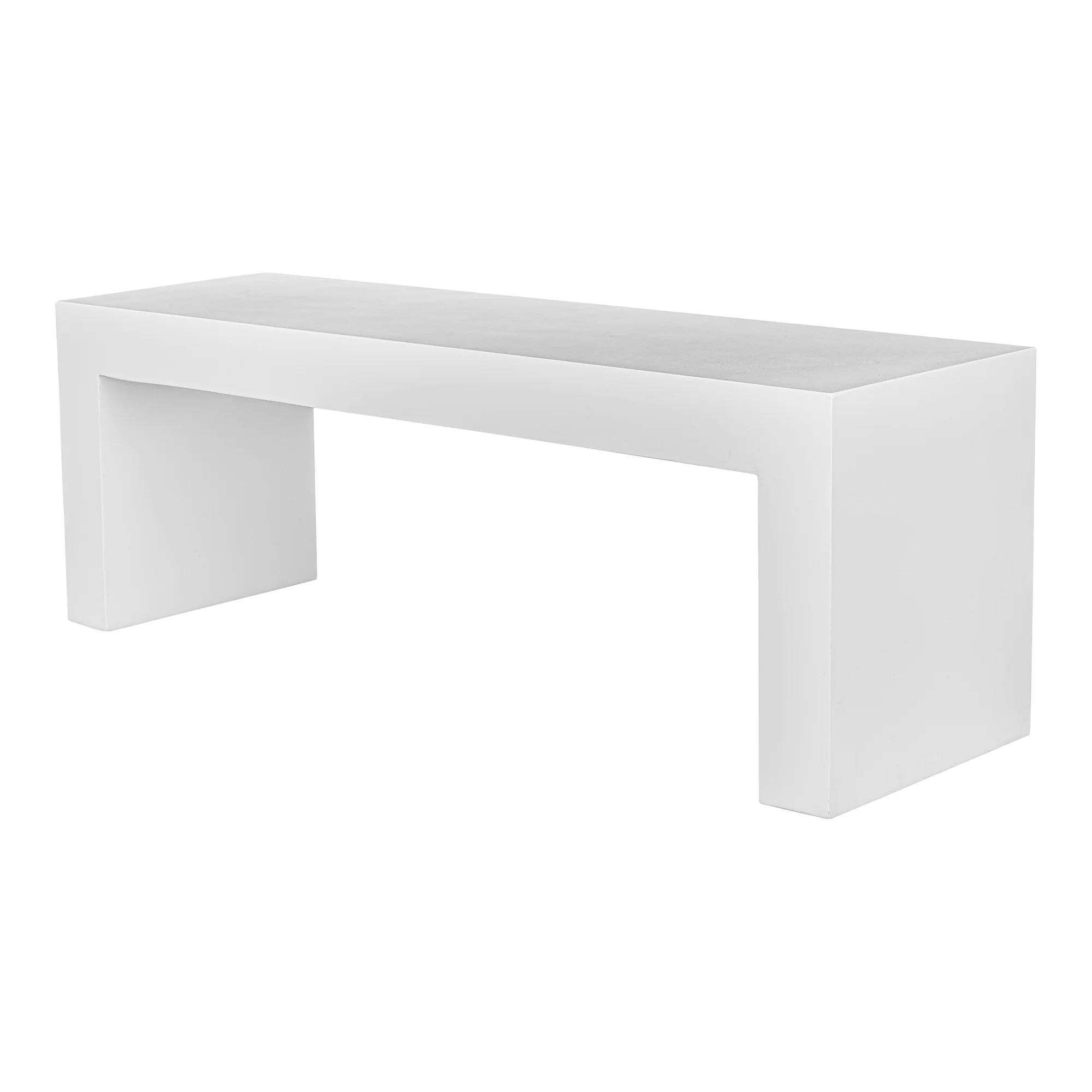 Lazarus Outdoor Bench White - Image 5