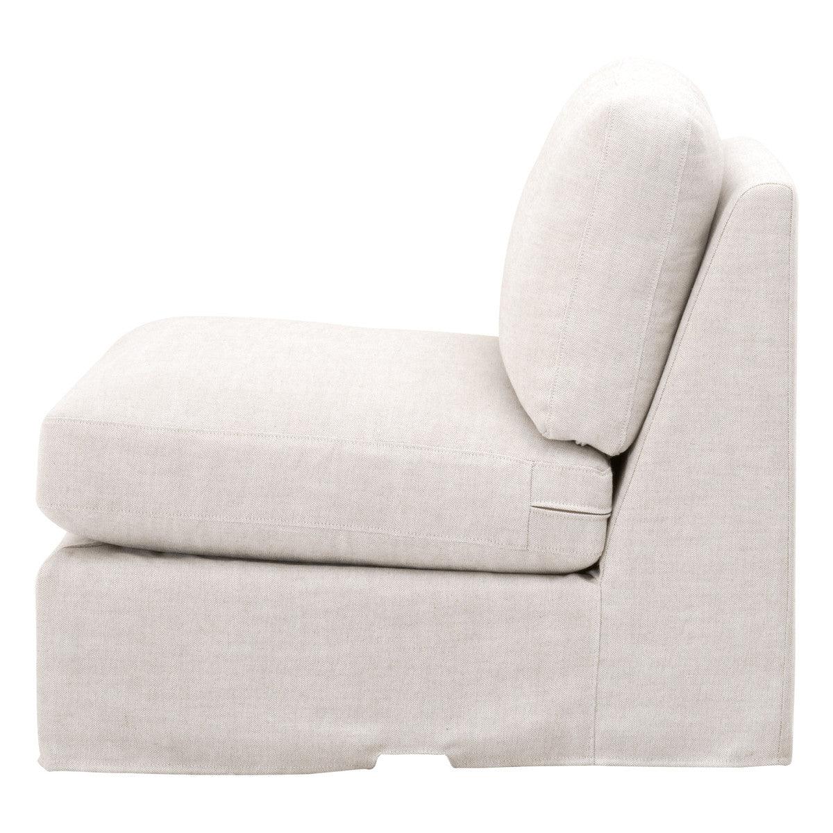 Lena Modular Slipcover 1-Seat Armless Chair - Image 3