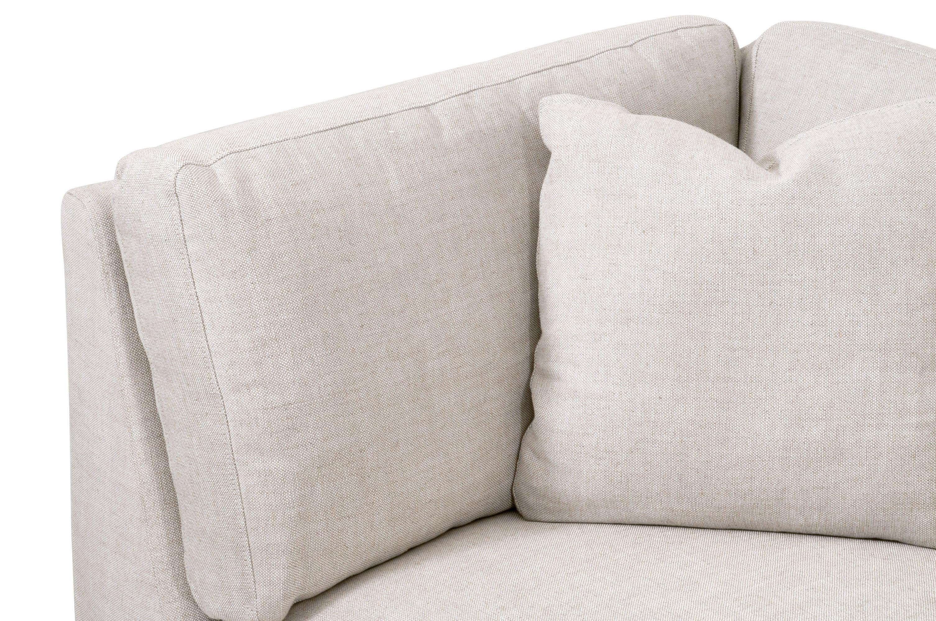 Lena Modular Slipcover Corner Chair - Image 3