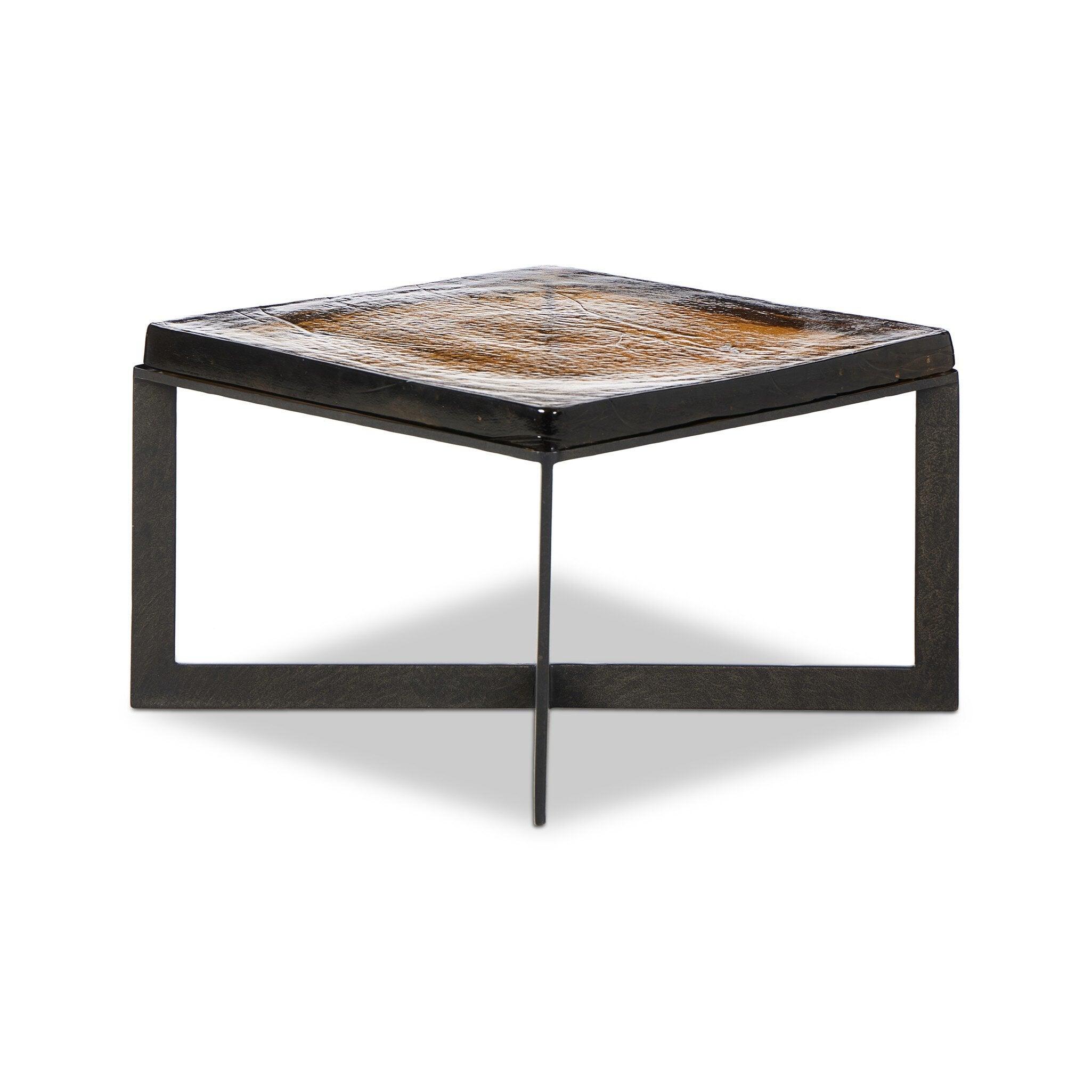 Lennie Cast Glass Bunching Table - Image 4