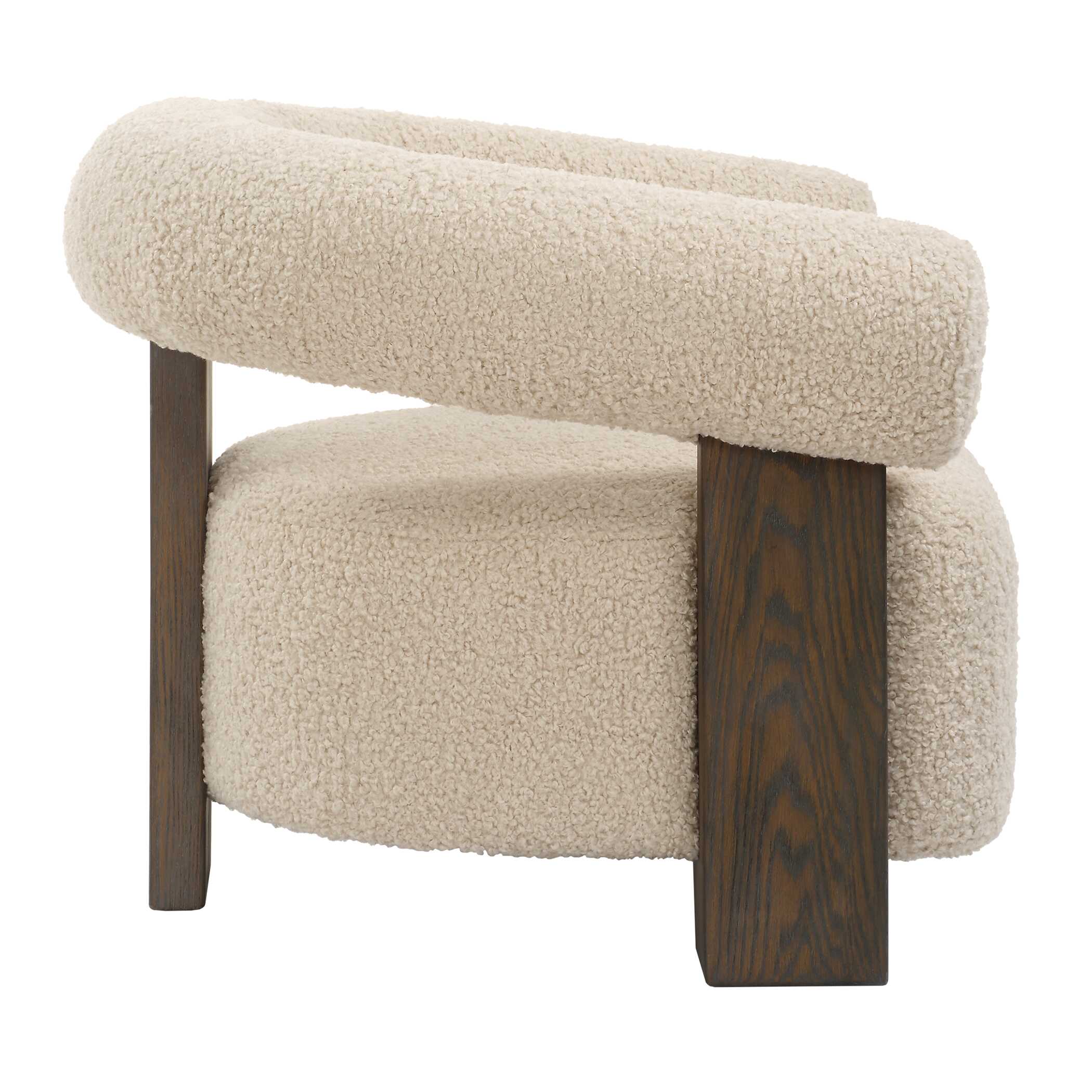 Lennox Shearling Accent Chair - Image 5