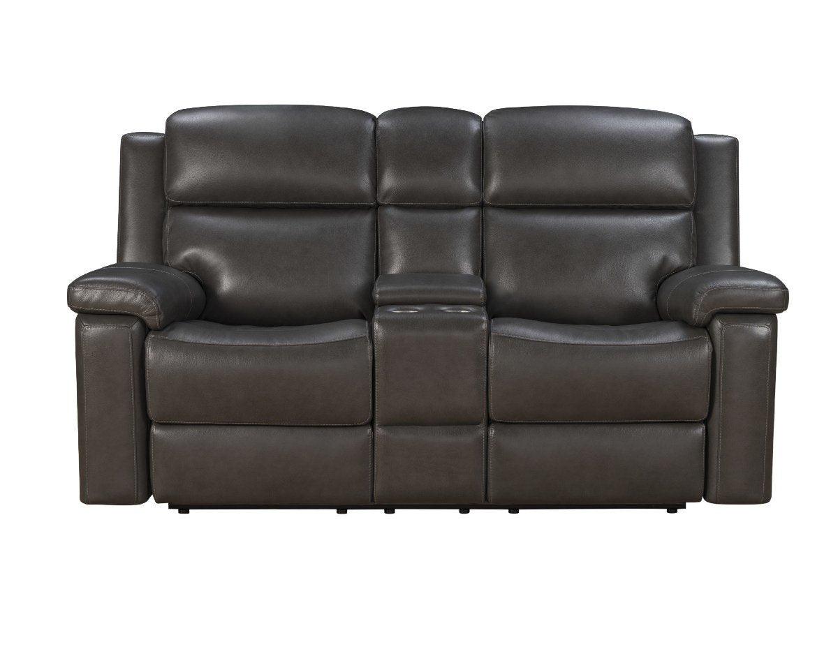 Leon Power Reclining Console Loveseat - Image 4