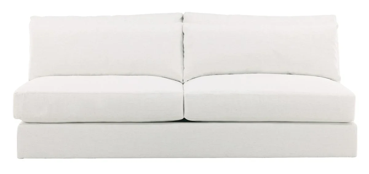 Leone Armless Two Seat Sofa - Image 2