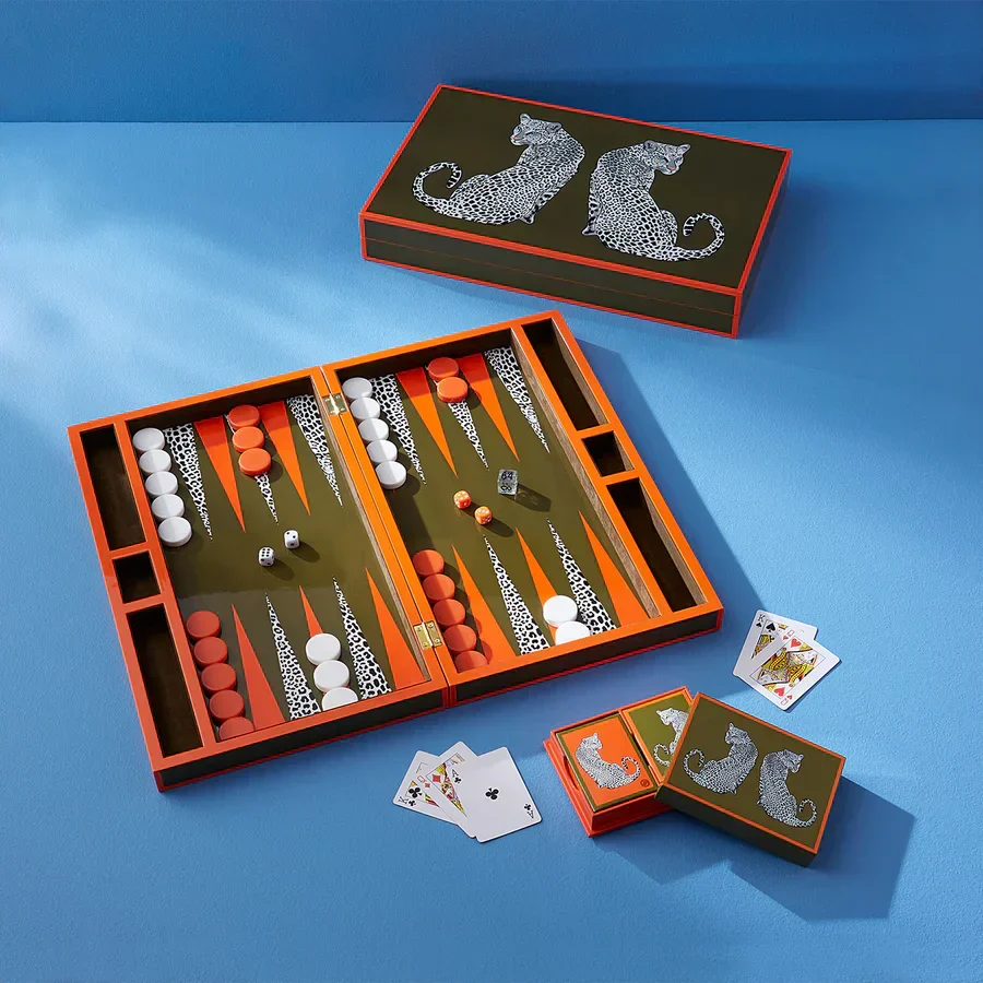 Leopard Backgammon Set - Image 2