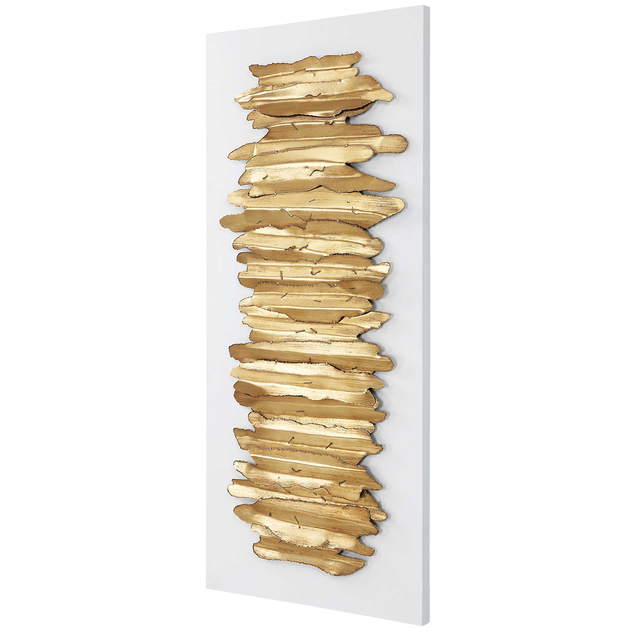 Lev White Metal Wall Decor - Image 4