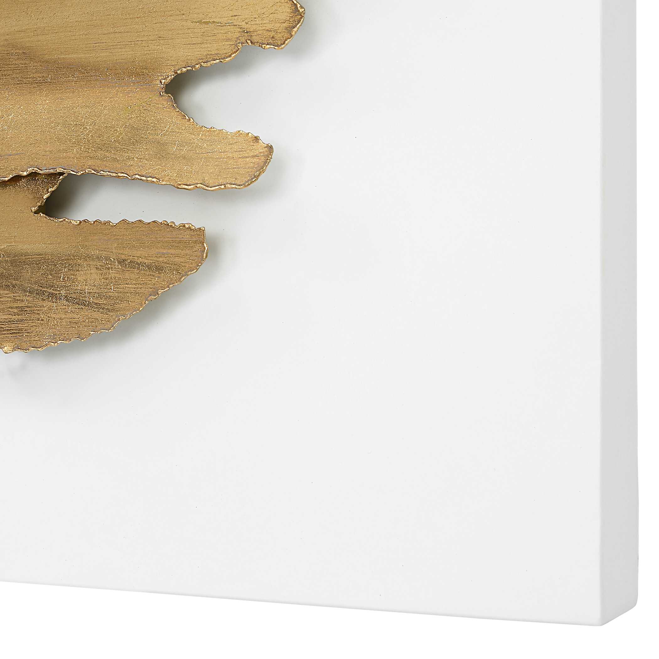 Lev White Metal Wall Decor - Image 6