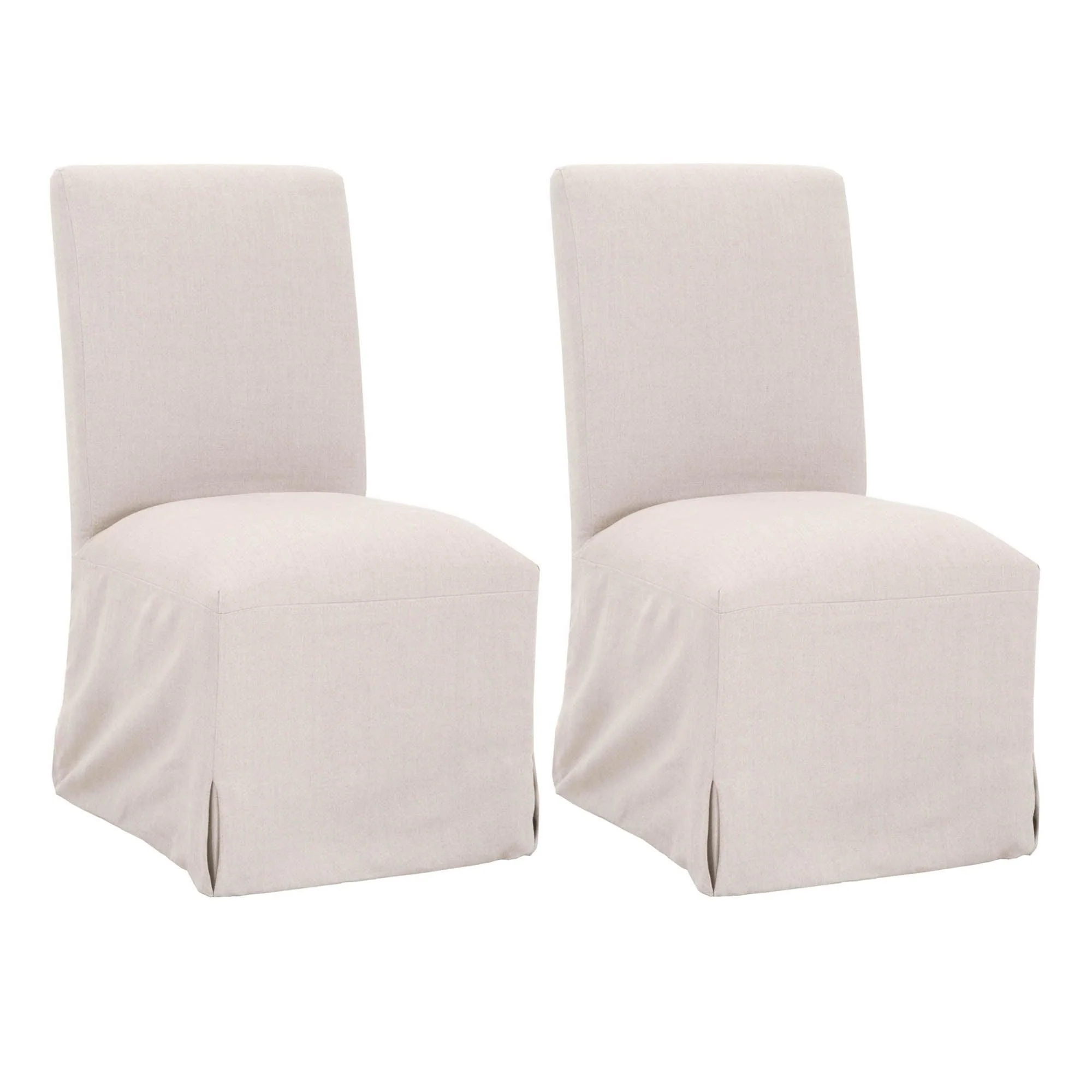 Levi Slipcover Dining Chair, Set of 2 - Image 6