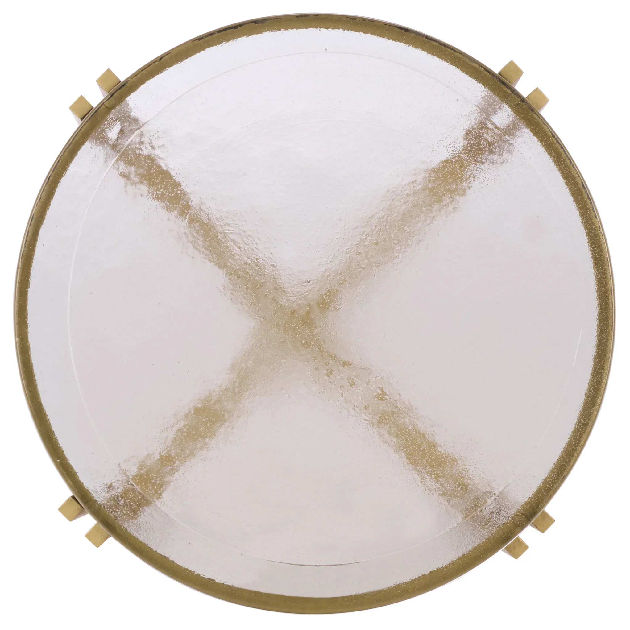 Levitt Cast Glass Top Accent Table - Image 9