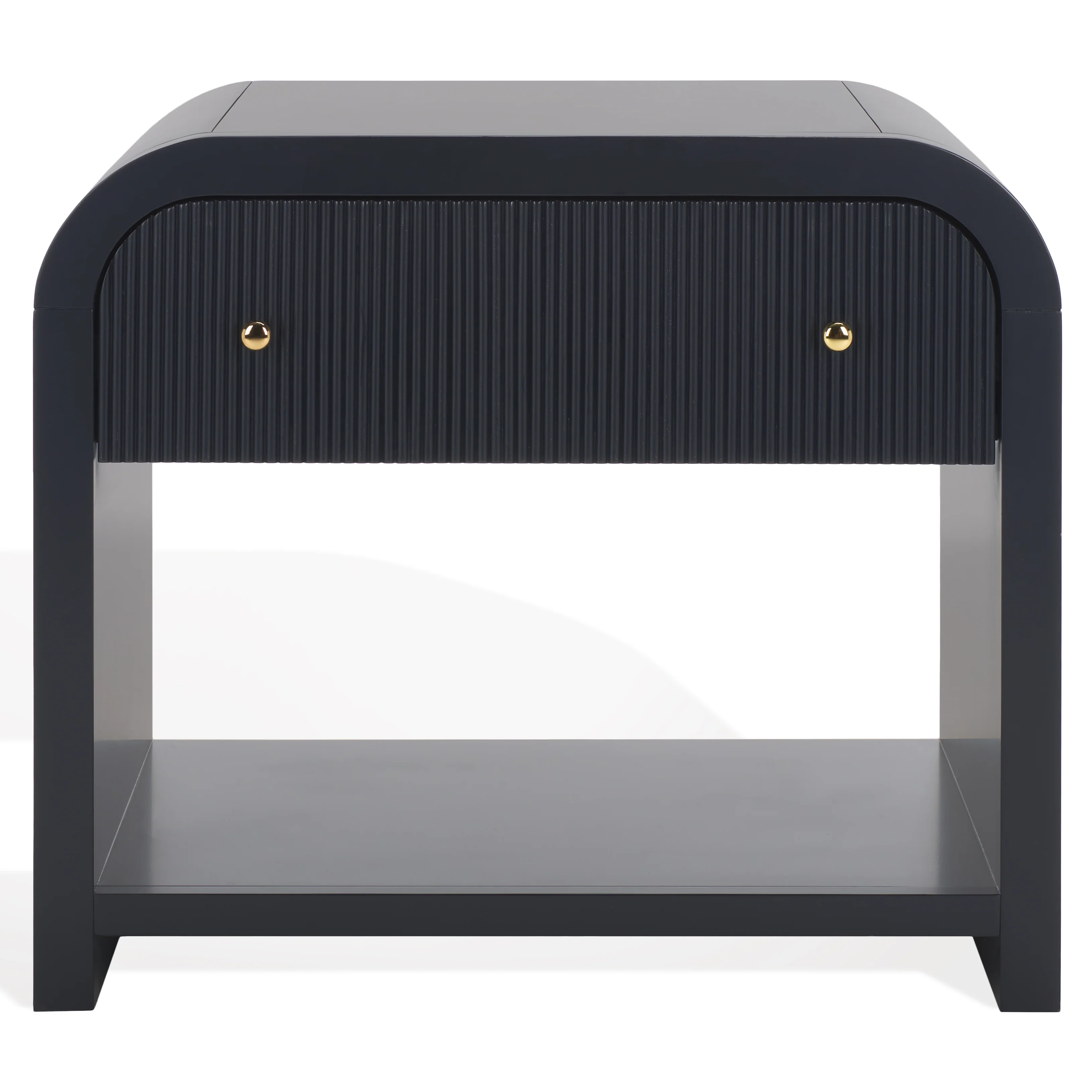 Liabella 1 Drawer Curved Nightstand - Image 4