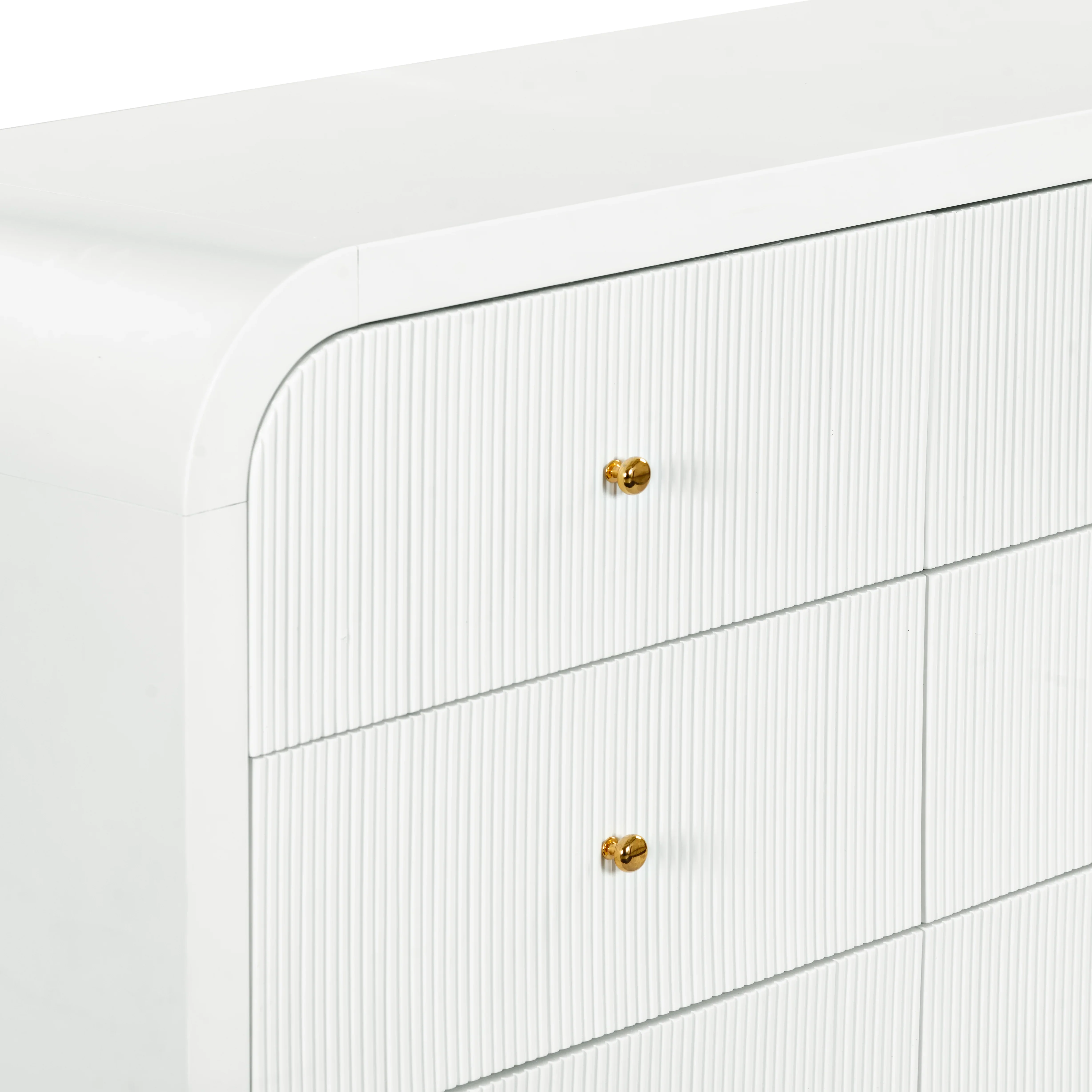 Liabella 9 Drawer Curved Dresser - Image 3