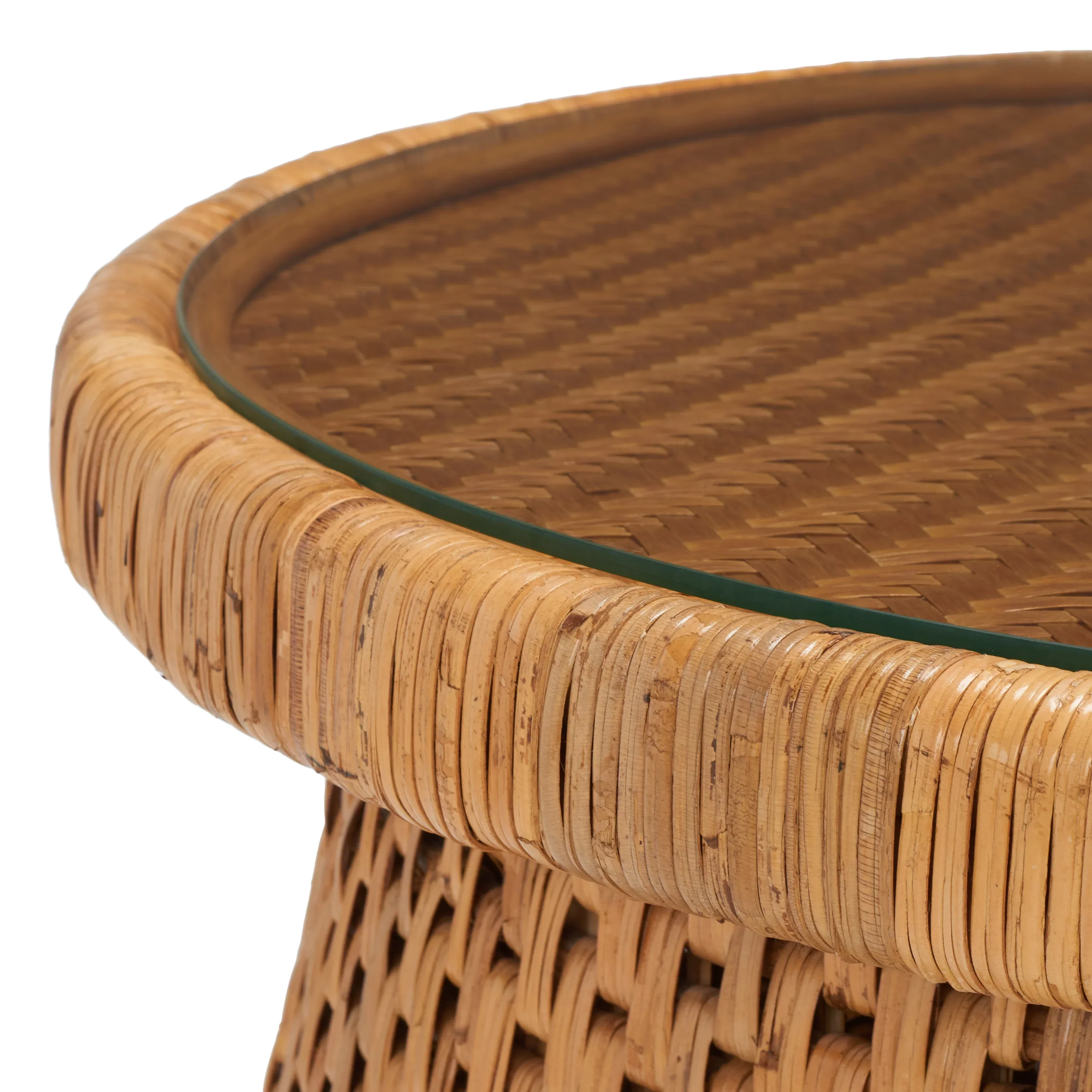 Lianne Rattan Round Coffee Table - Image 3