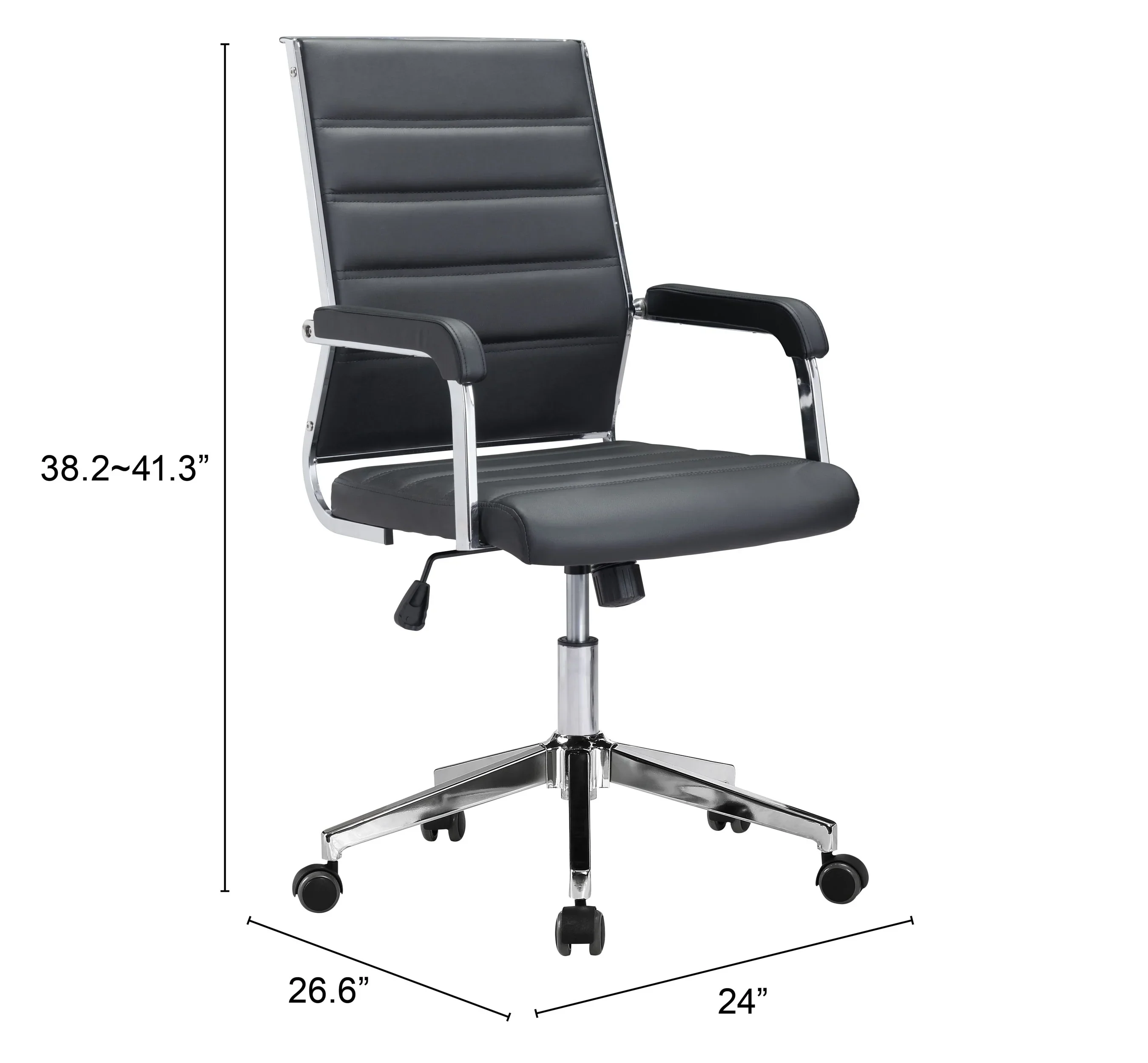 Liderato Office Chair Black - Image 6