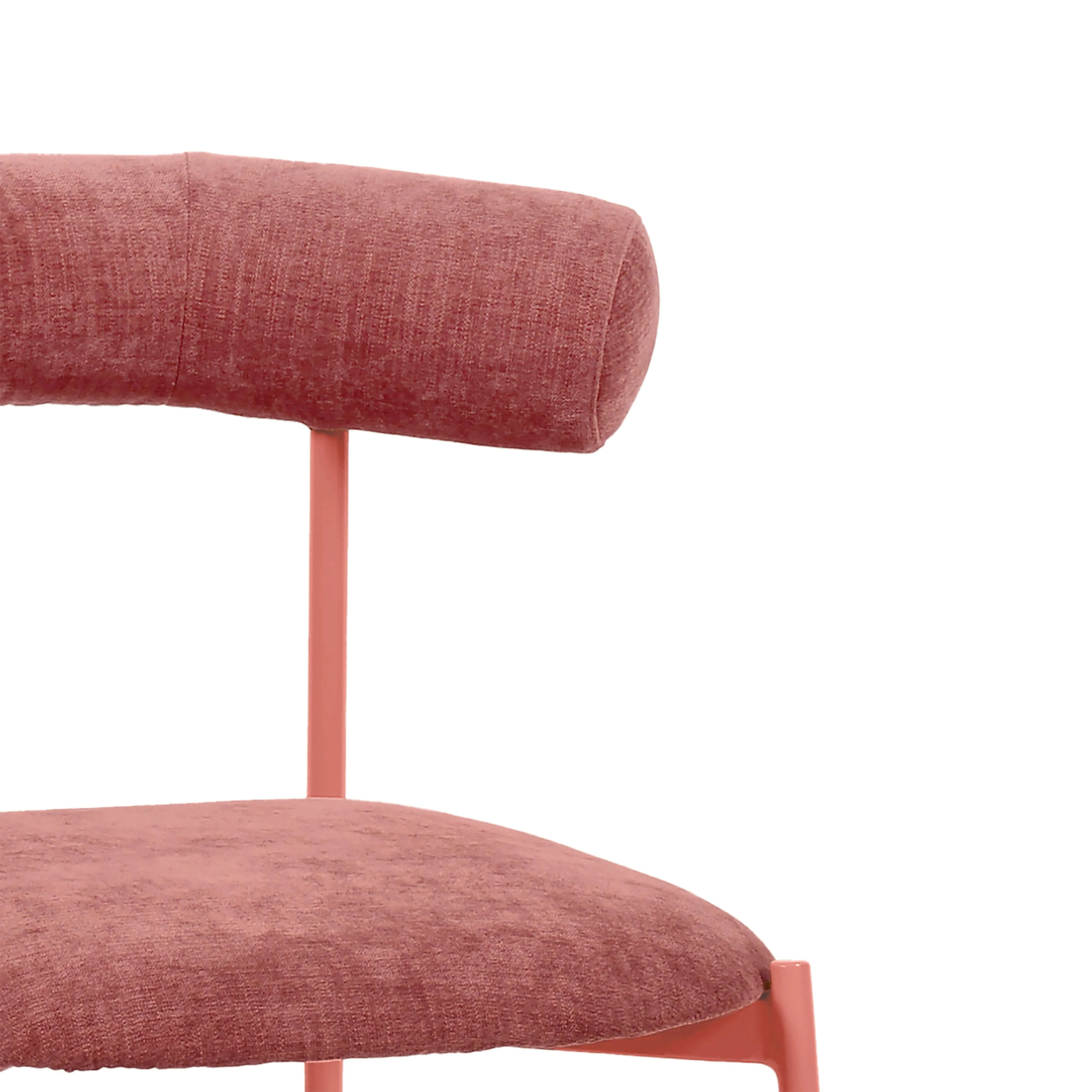 Liliana Mauve Velvet Counter Stool - Image 5