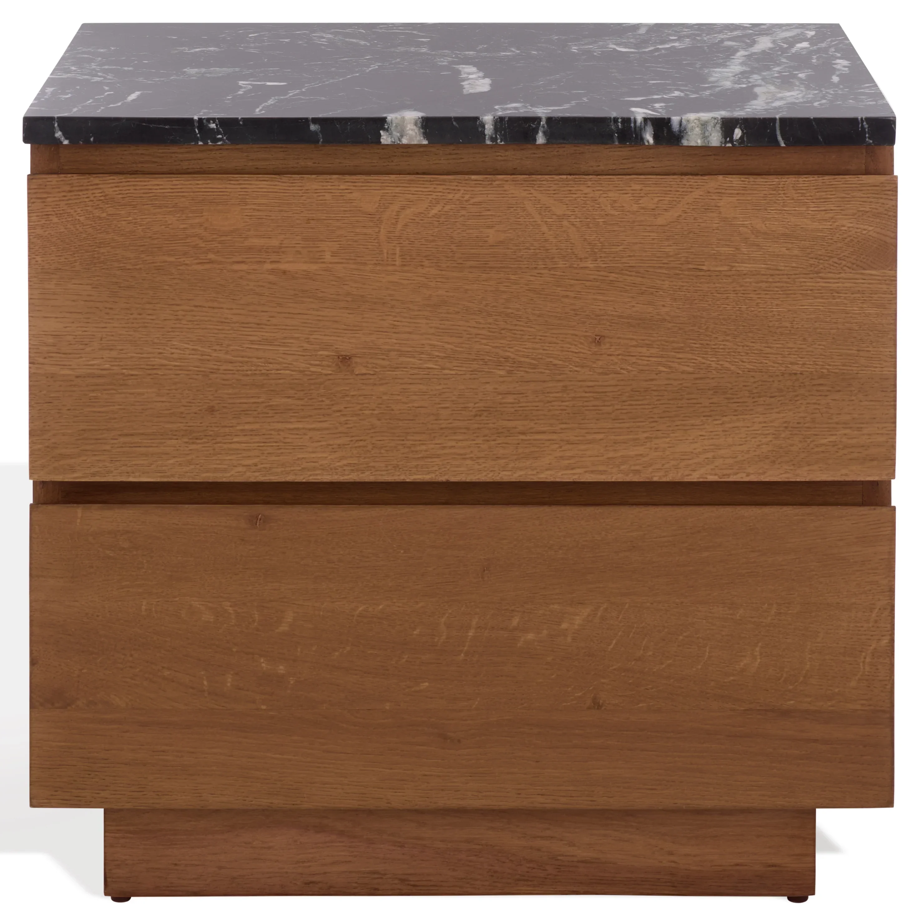 Lilybelle Marble Top 2 Drawer Nightstand