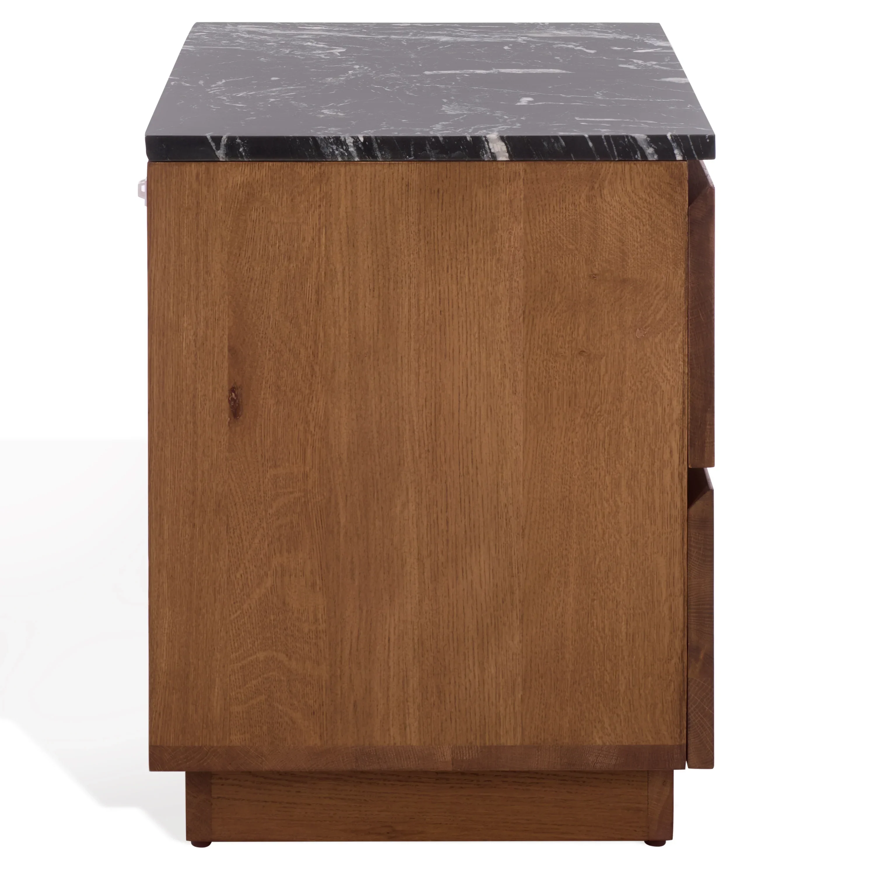 Lilybelle Marble Top 2 Drawer Nightstand - Image 10