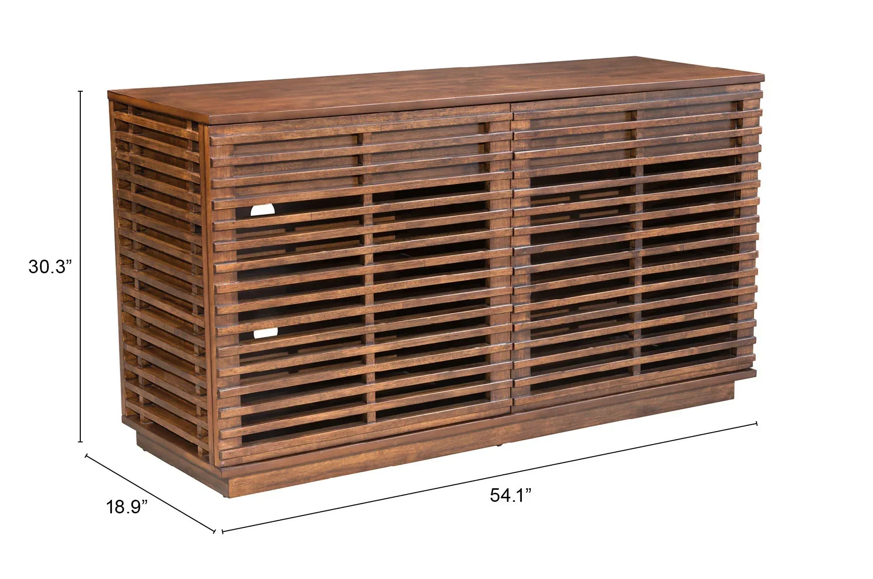 Linea Credenza Walnut - Image 6