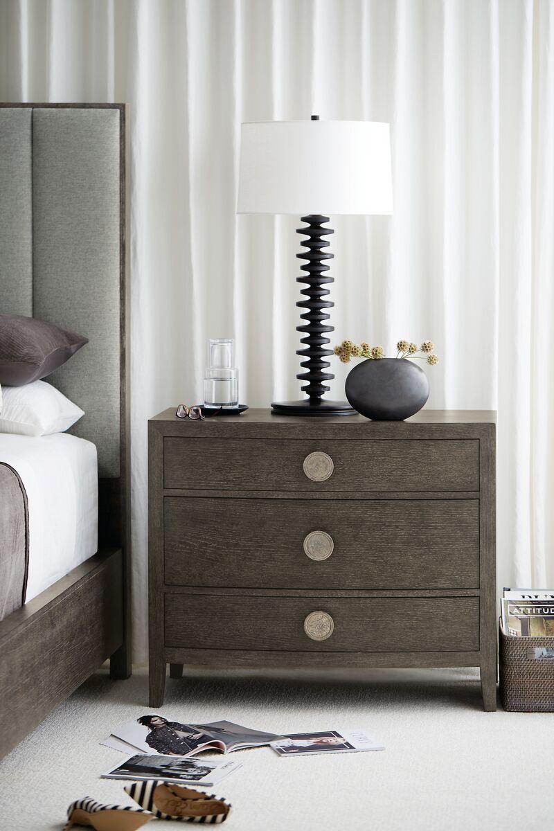 Linea Nightstand Wood Brown - Image 2