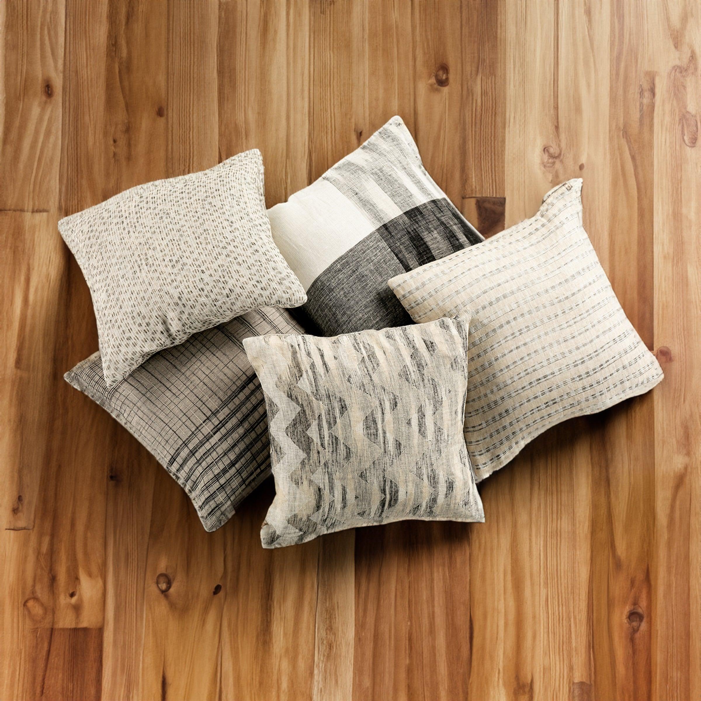 Linen/Silk Square Cushion - Image 2