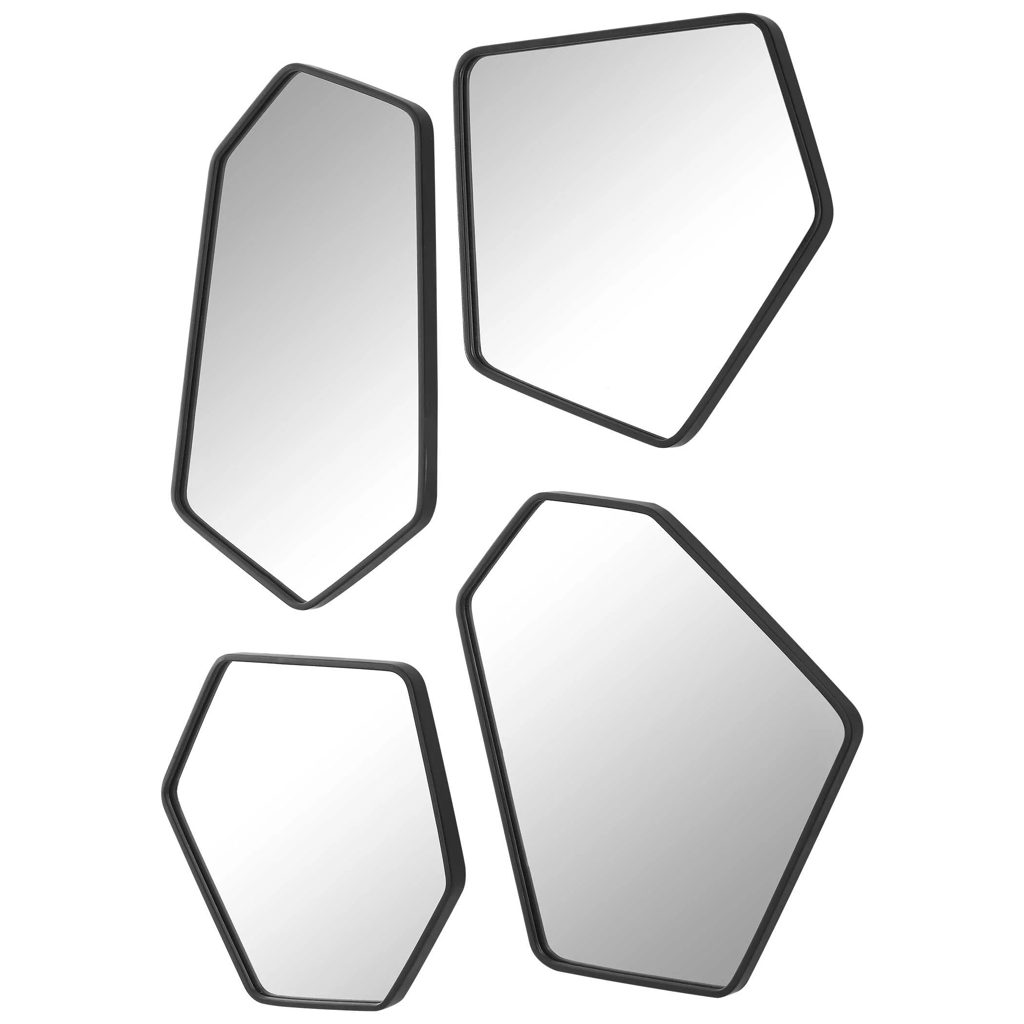 Linneah Black Mirrors - Set of 4 - Image 4