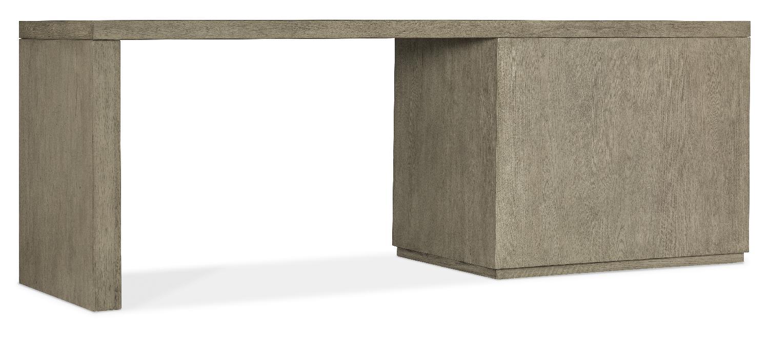 Linville Falls 84" Desk with Open Desk Cabinet - Image 2