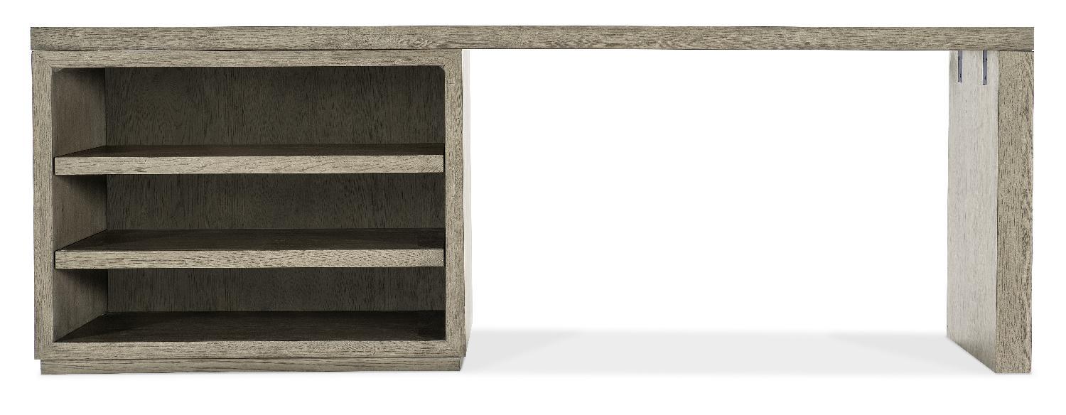 Linville Falls 84" Desk with Open Desk Cabinet - Image 3
