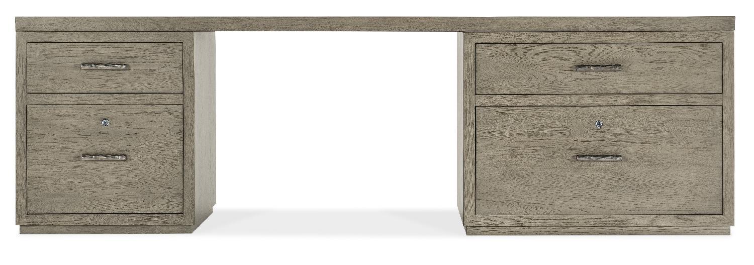 Linville Falls 96" Desk with Small File and Lateral File - Image 3