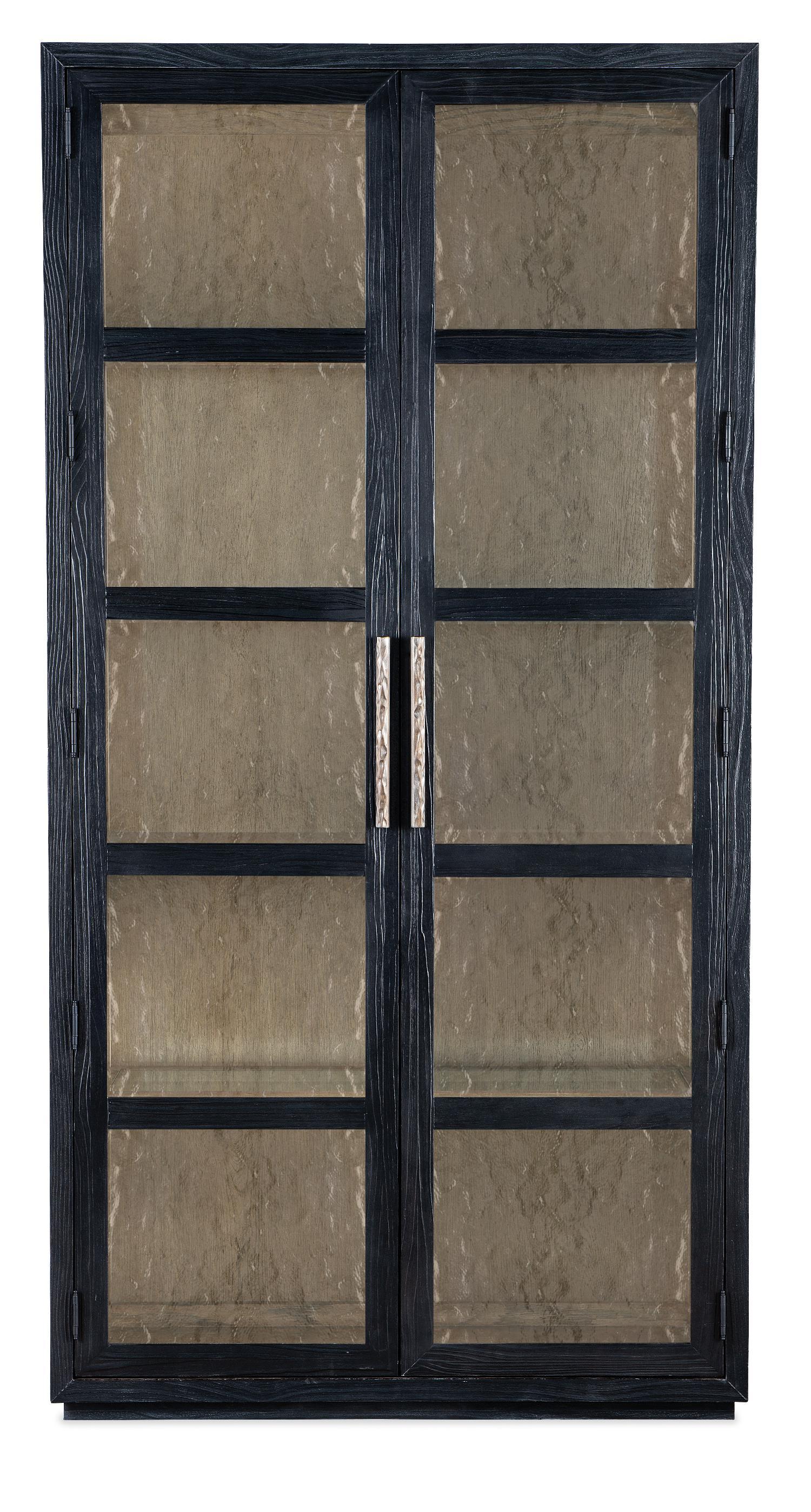 Linville Falls Shou Sugi Ban Curio Cabinet - Image 6