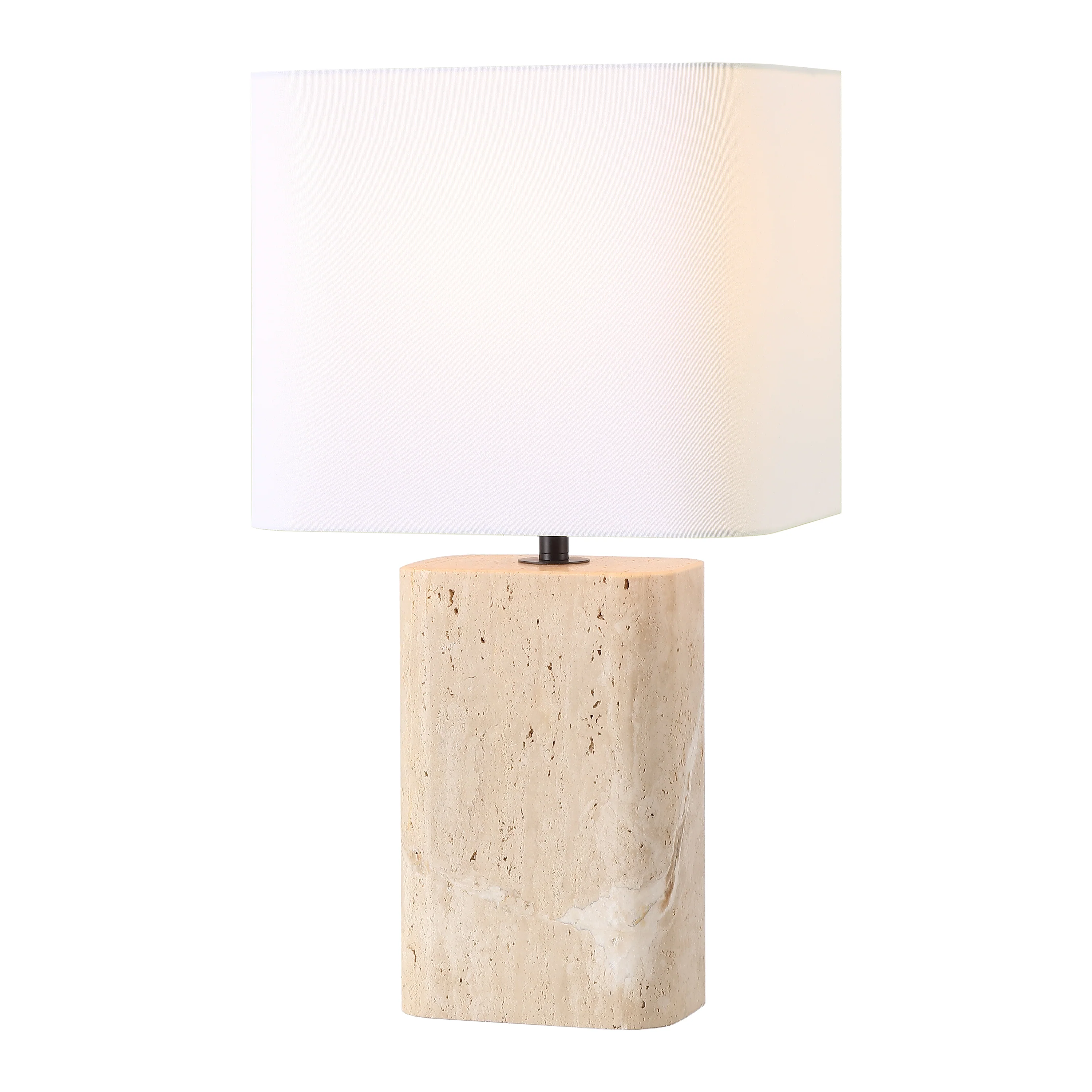 Lisabryna Travertine Table Lamp