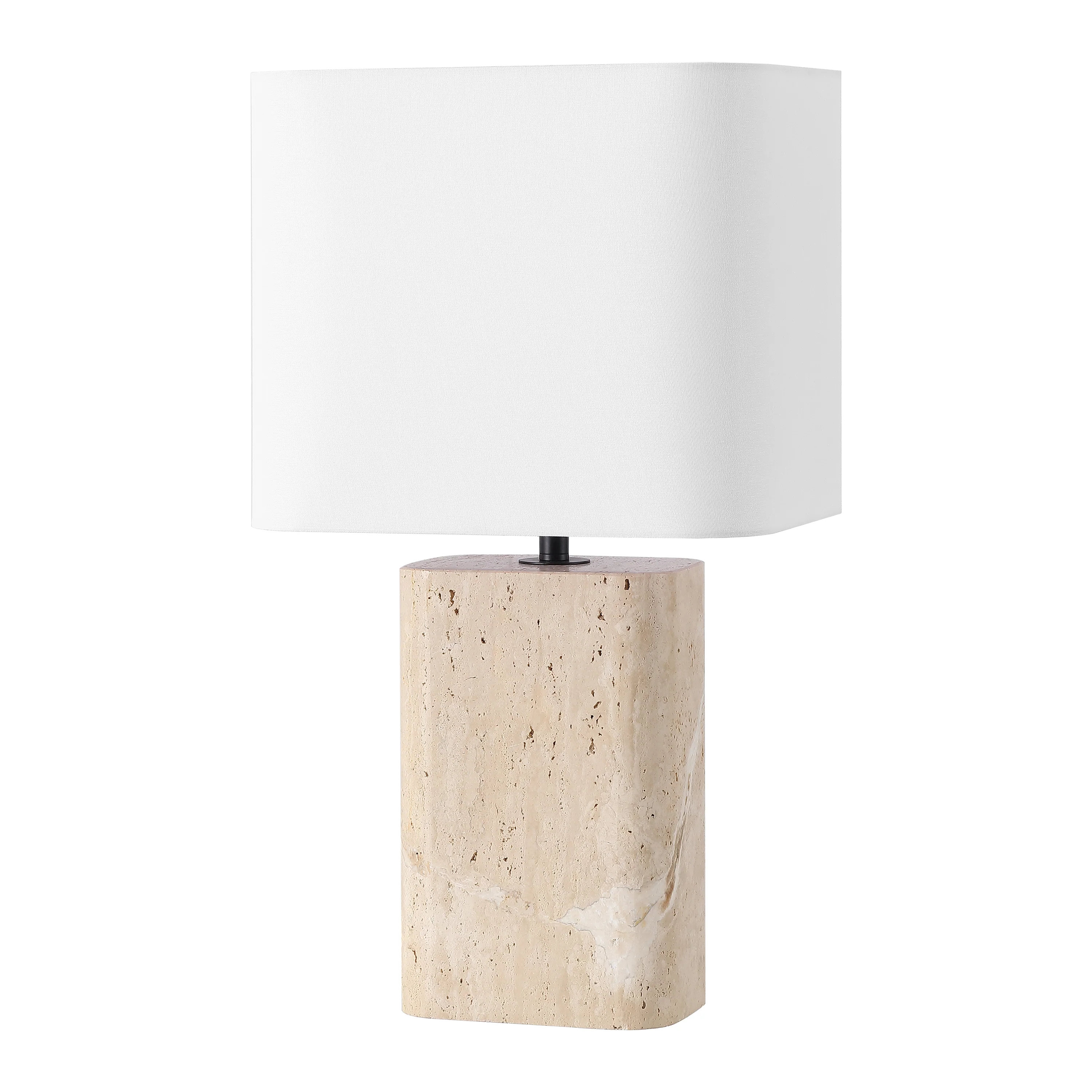 Lisabryna Travertine Table Lamp - Image 12