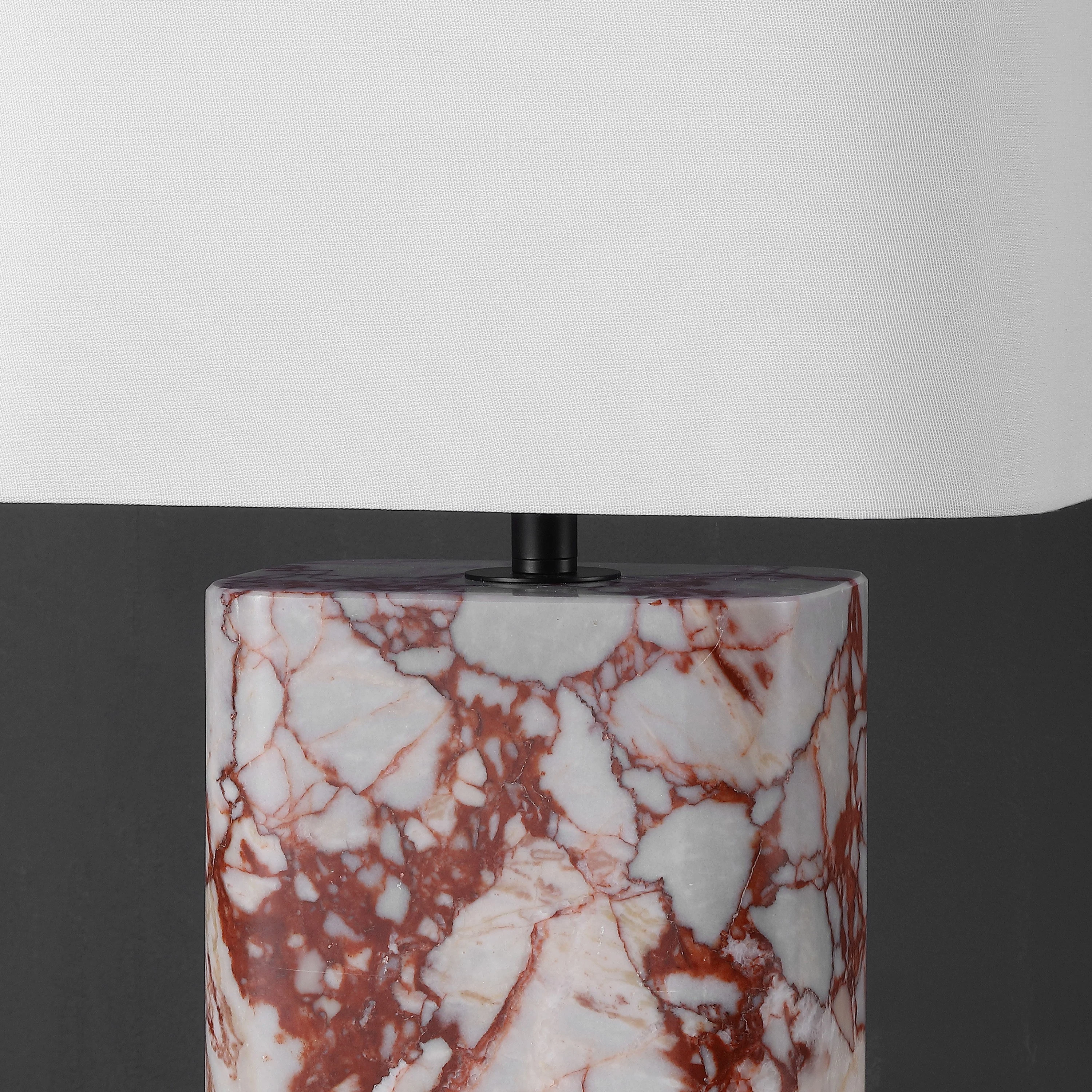 Lisabryna Travertine Table Lamp - Image 16