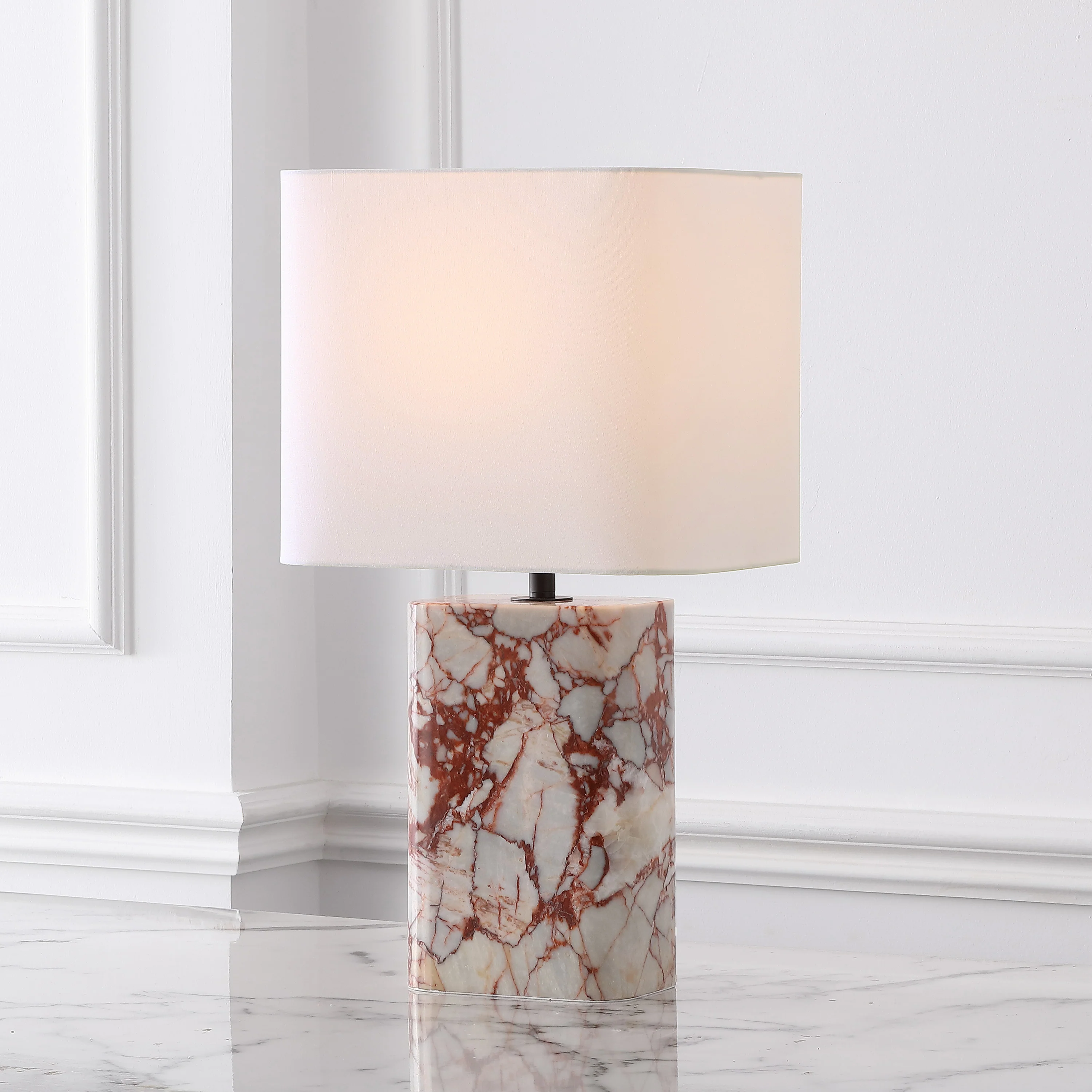 Lisabryna Travertine Table Lamp - Image 6